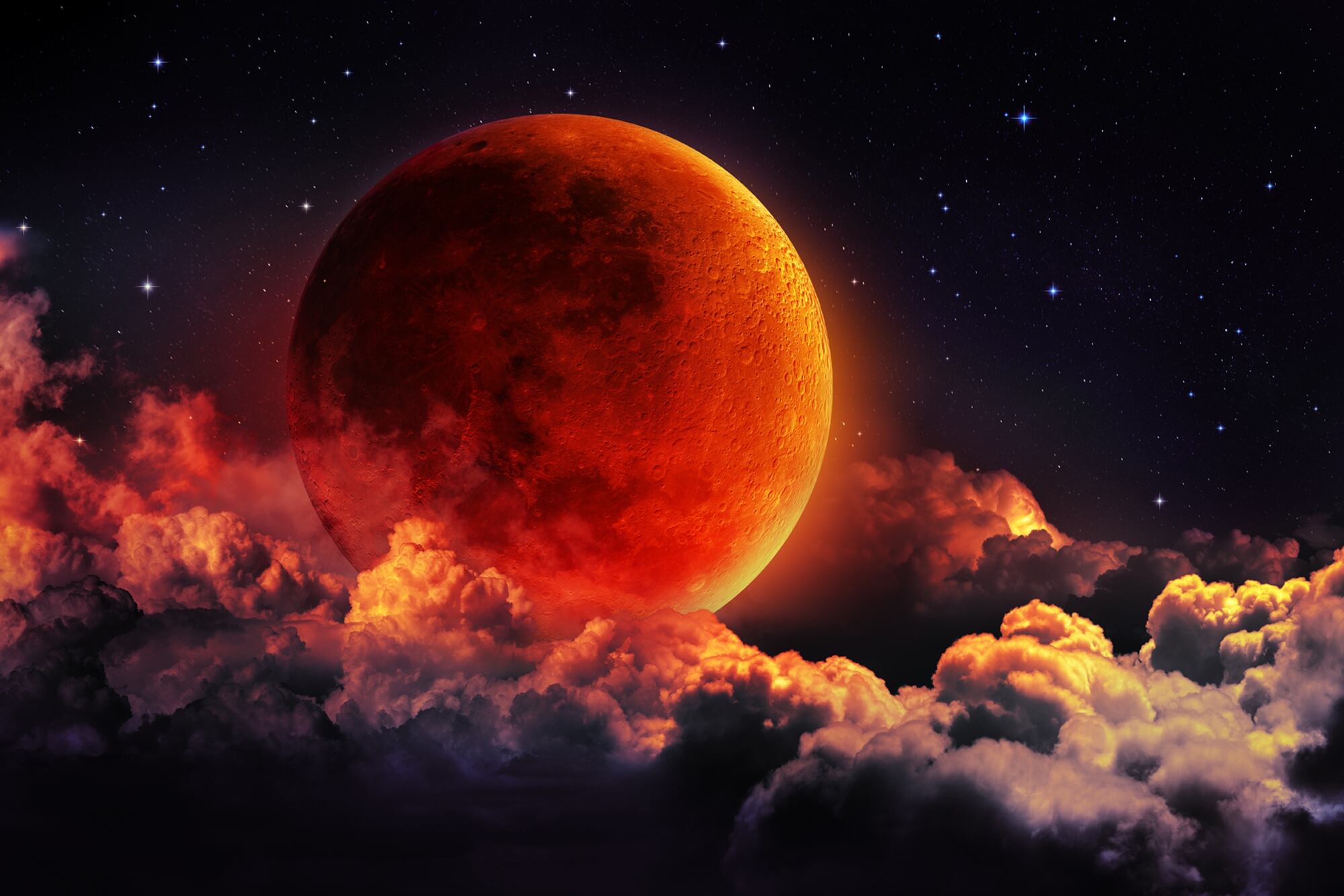 Este martes es el eclipse lunar total en Virgo