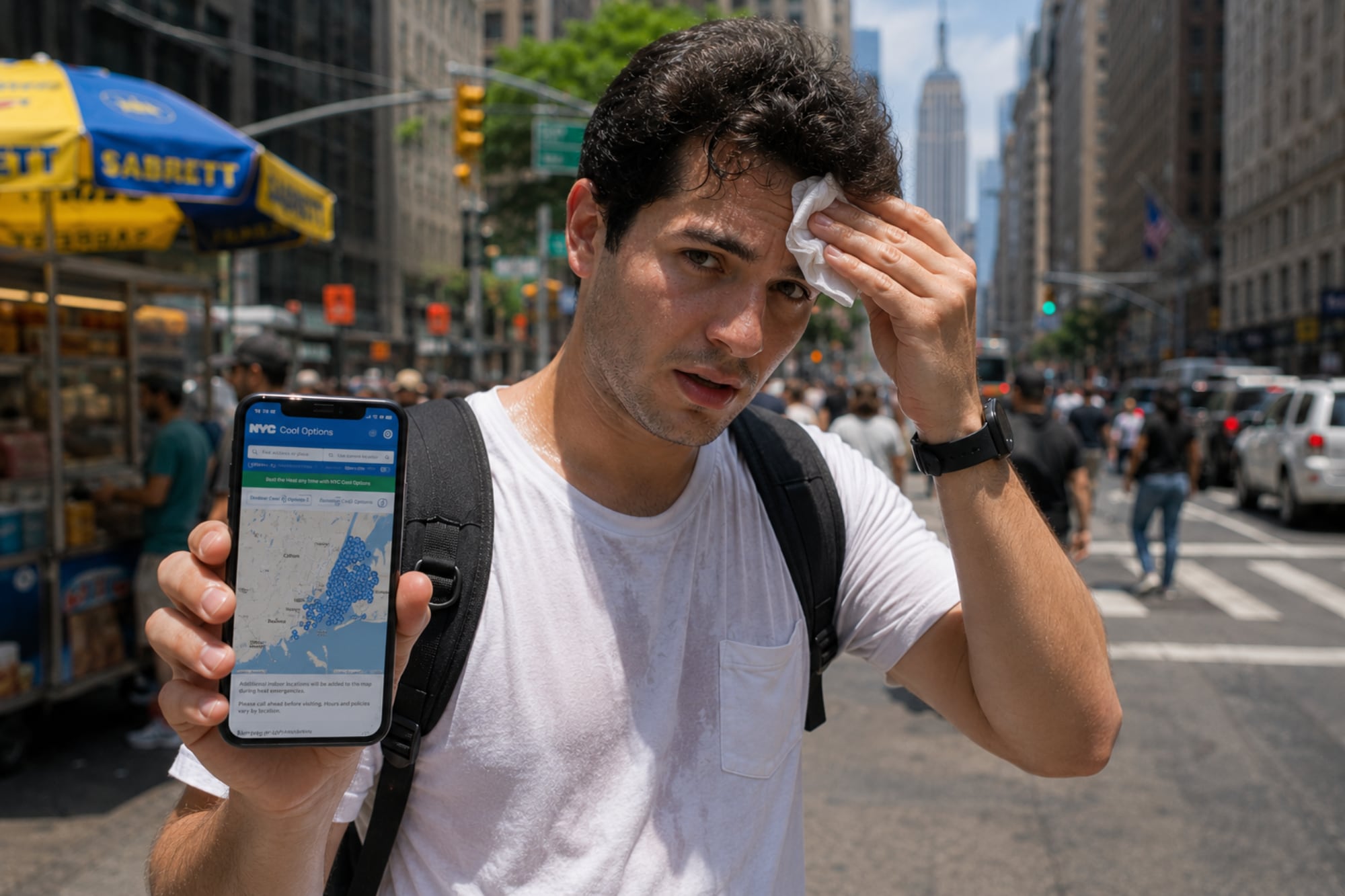 Alerta por calor extremo en Nueva York: el mapa oficial para encontrar centros de enfriamiento gratis