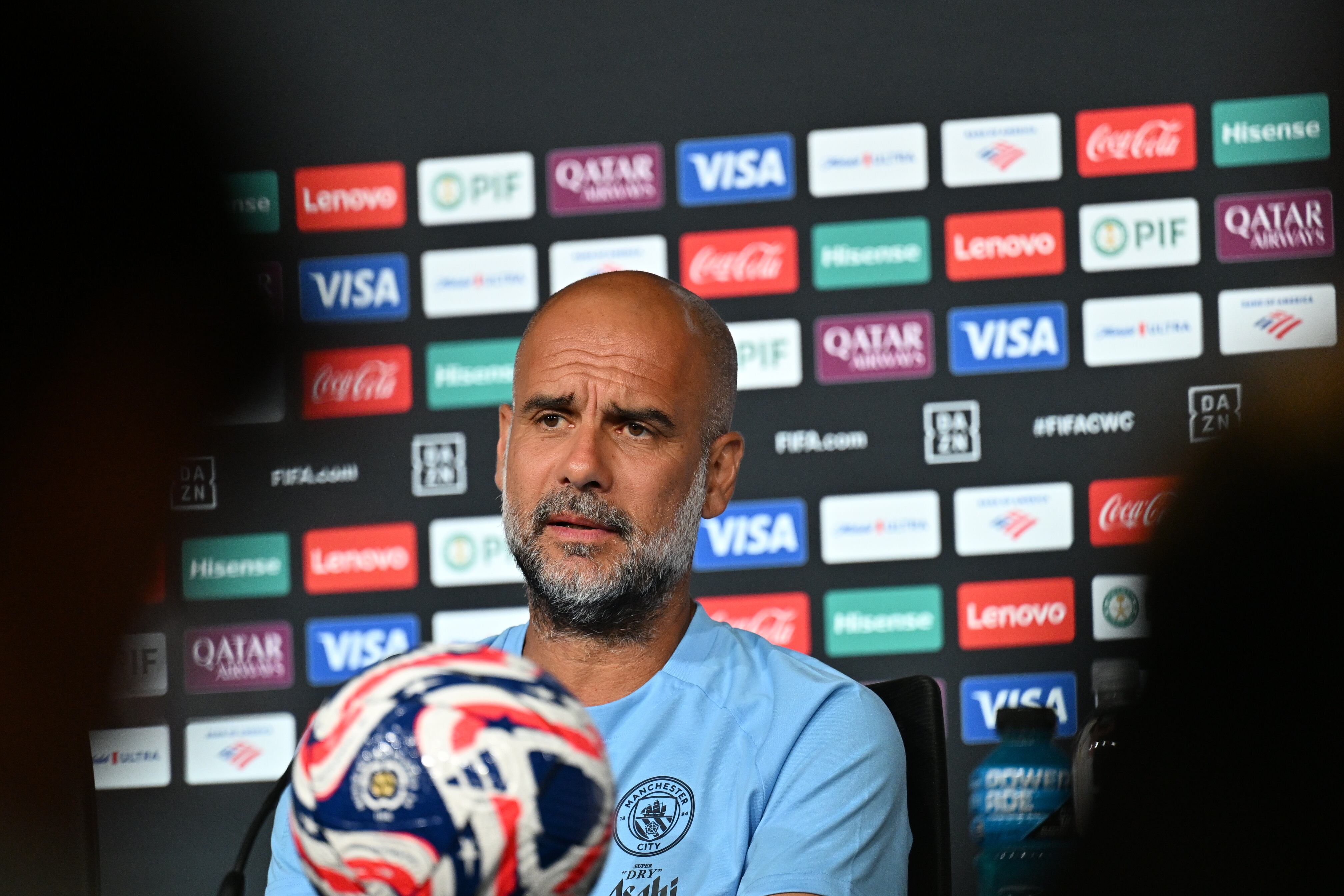 Josep Guardiola destacó al fútbol sudamericano en la previa del duelo de su Manchester City vs. Al Ain