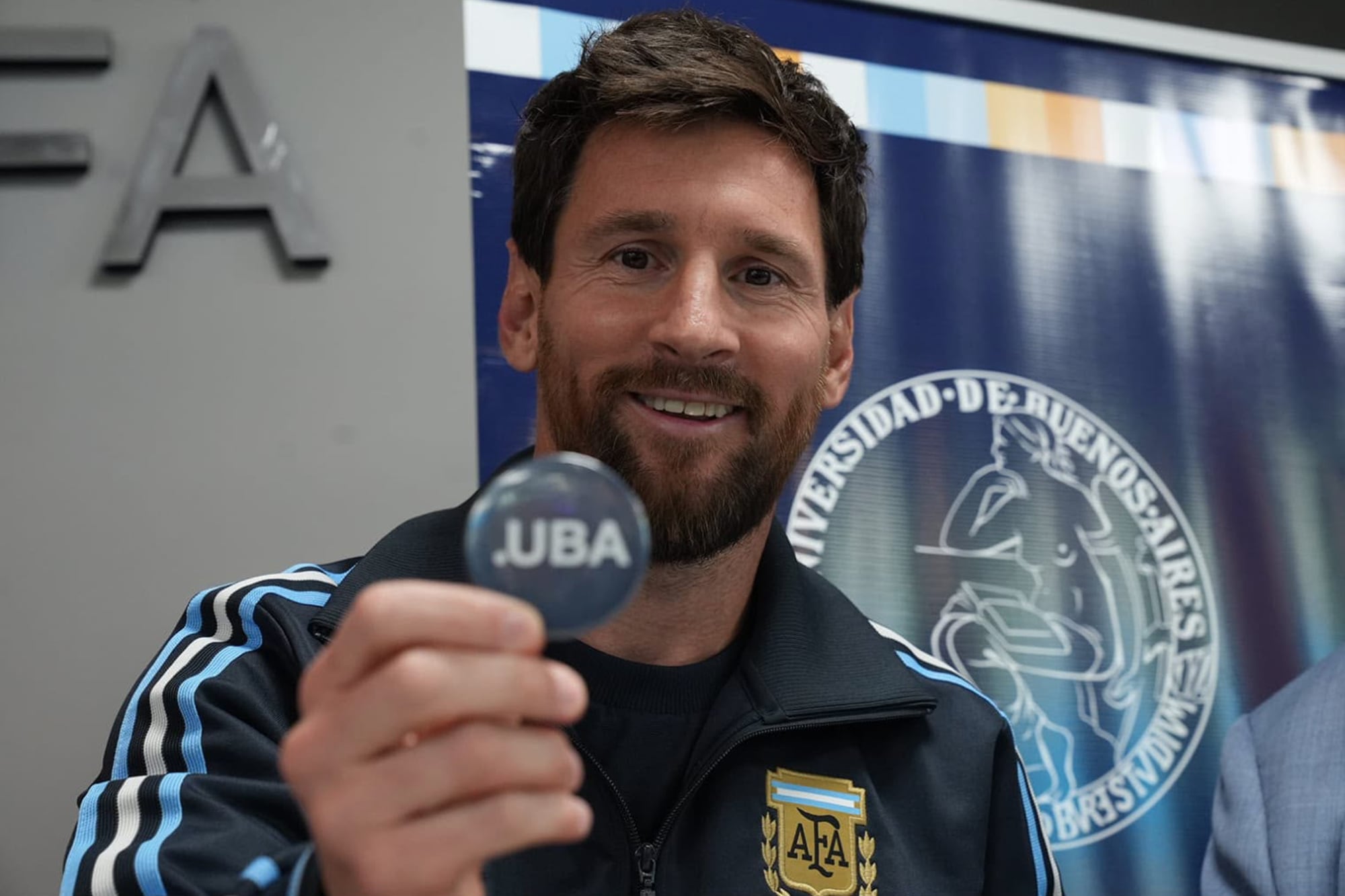 Messi, galardonado por la UBA