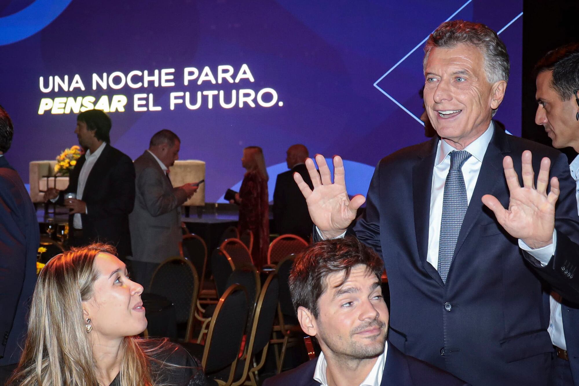 Mauricio Macri en la cena anual de la Fundación Pensar