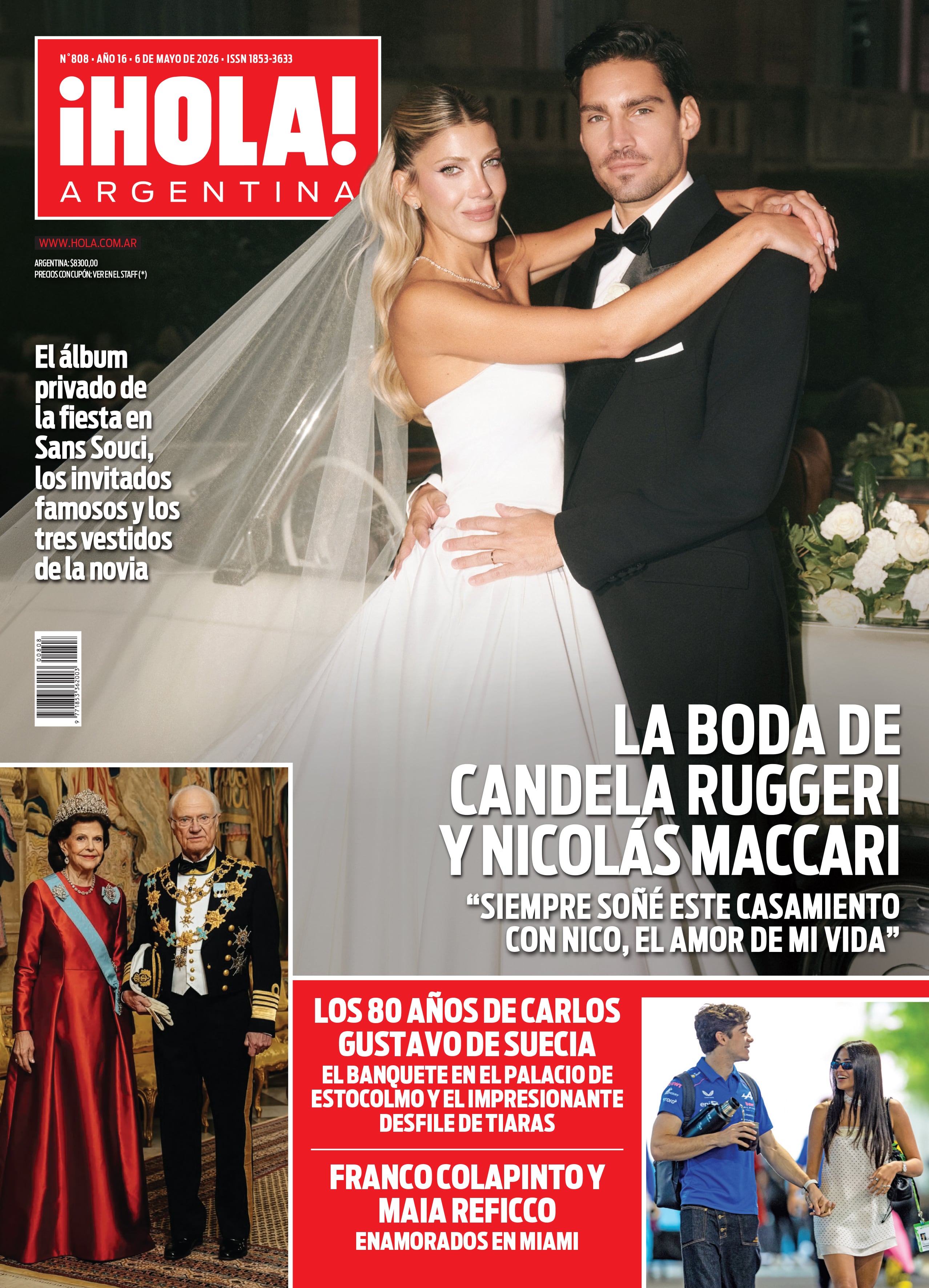 La tapa de revista ¡Hola! de esta semana
