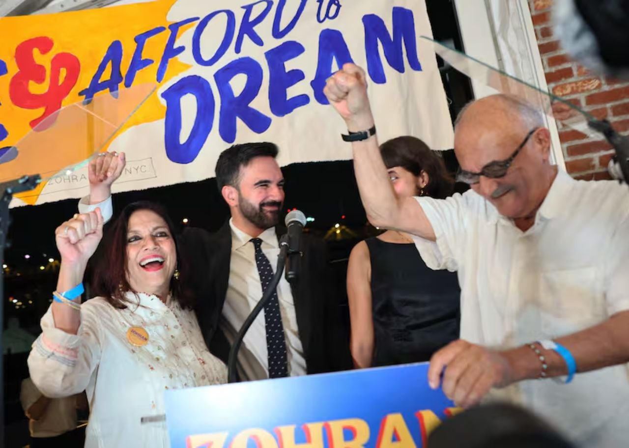 Mamdani ha reconocido que sus padres le brindaron una