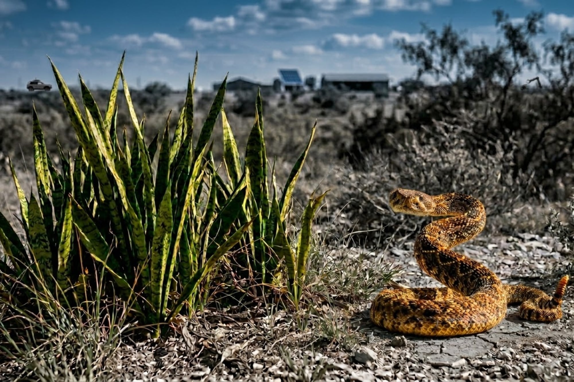 Odian la lengua de suegra: por qué las serpientes detestan esta planta en Texas en 2026