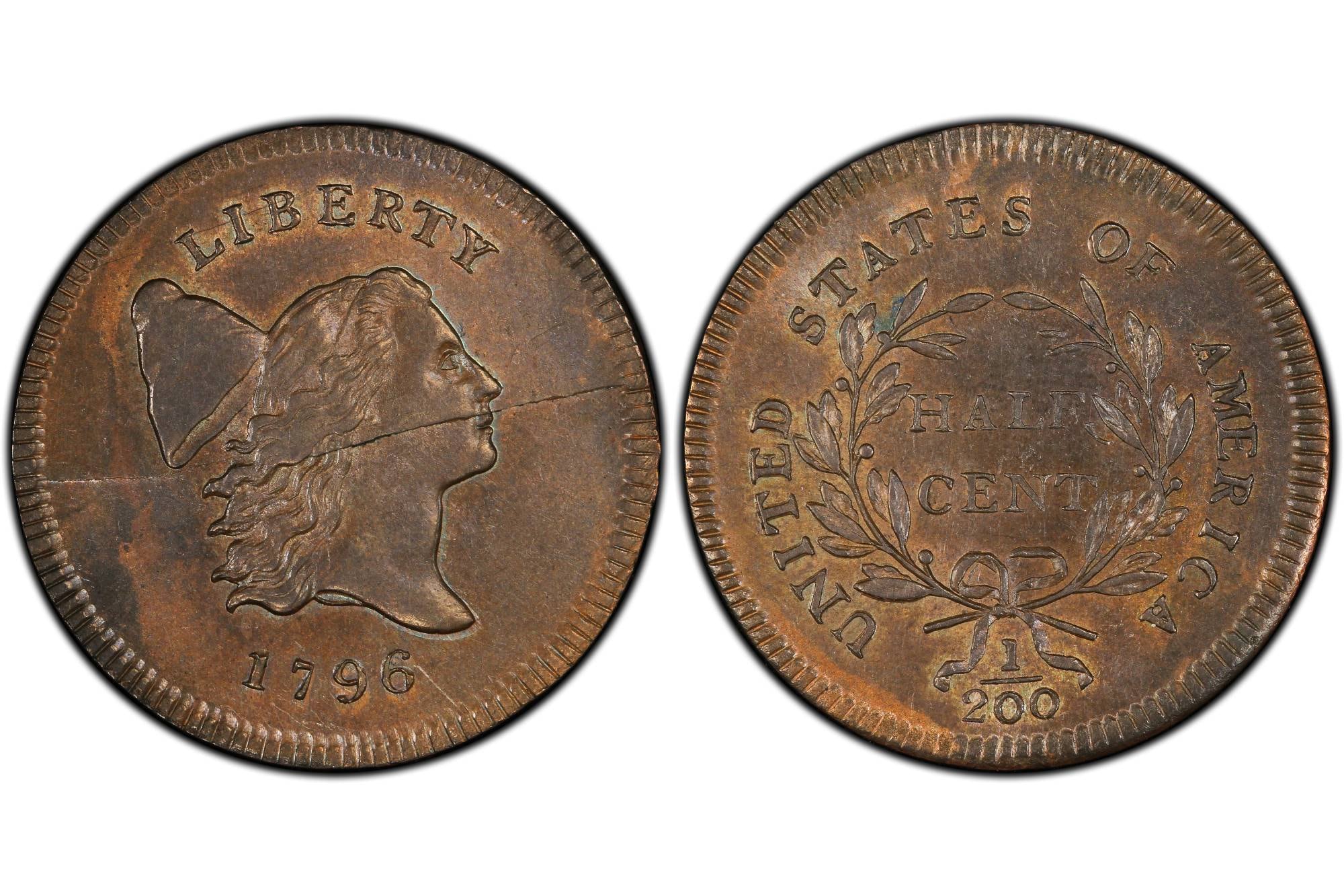 “Liberty Cap Right No Pole”: el detalle que hace que esta moneda estadounidense valga 1,1 millones de dólares