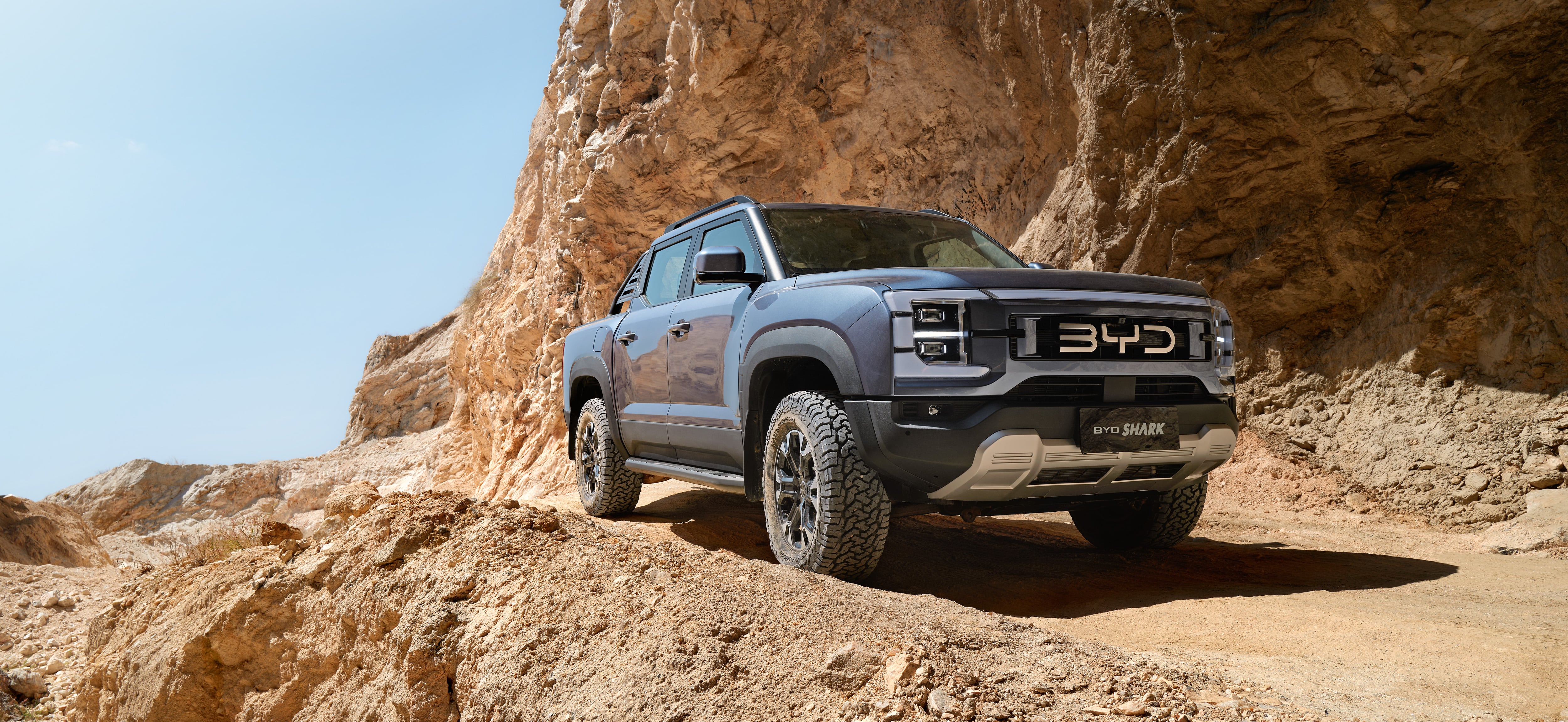 La Shark es la pickup híbrida enchufable de la automotriz china