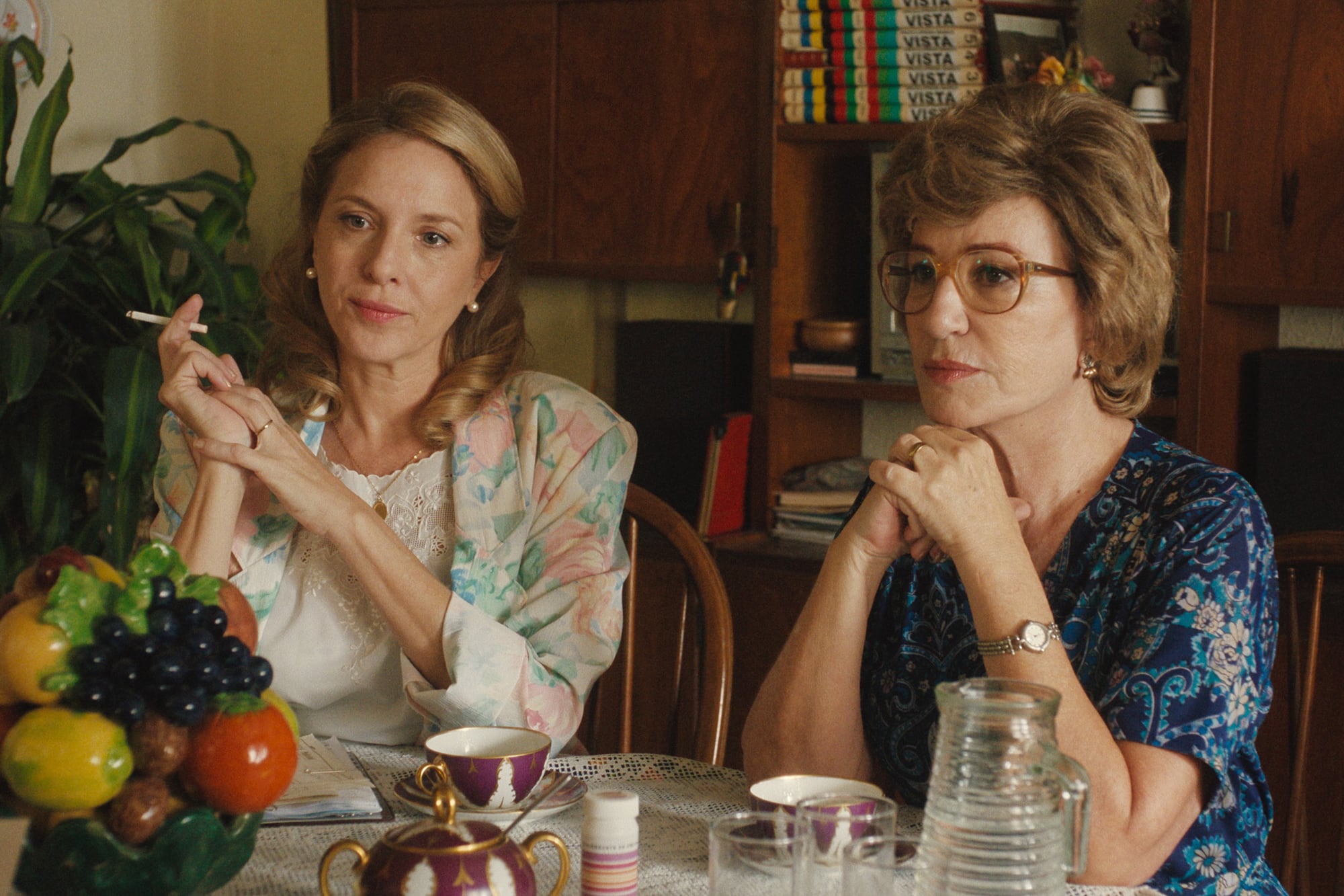 Carla Peterson y Mercedes Morán le dan vida a Gladys Marta Mac Donaldy Elena Arreche, esposa y suegra del cuádruple femicida