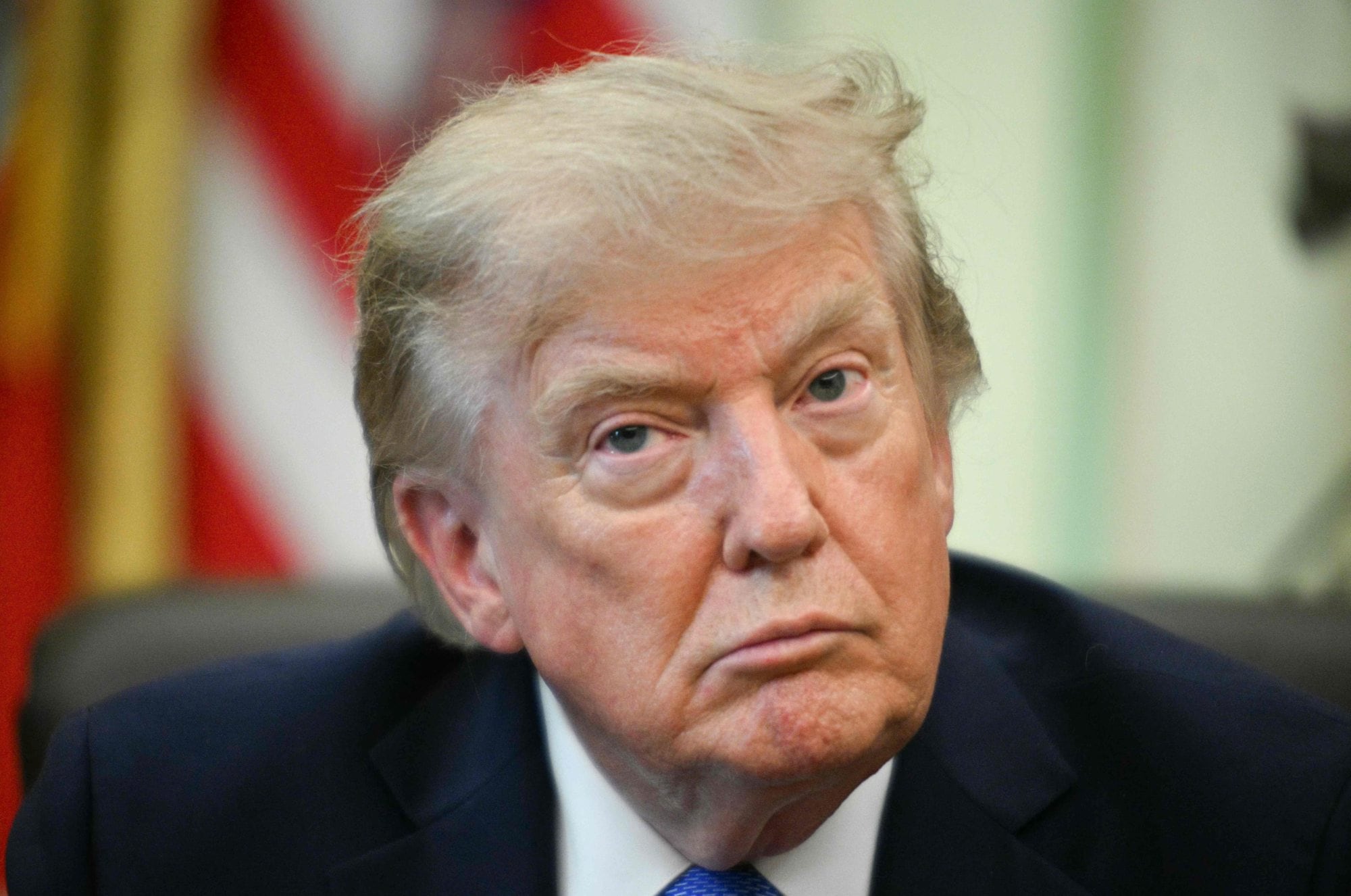 El presidente Donald Trump, en la Casa Blanca.