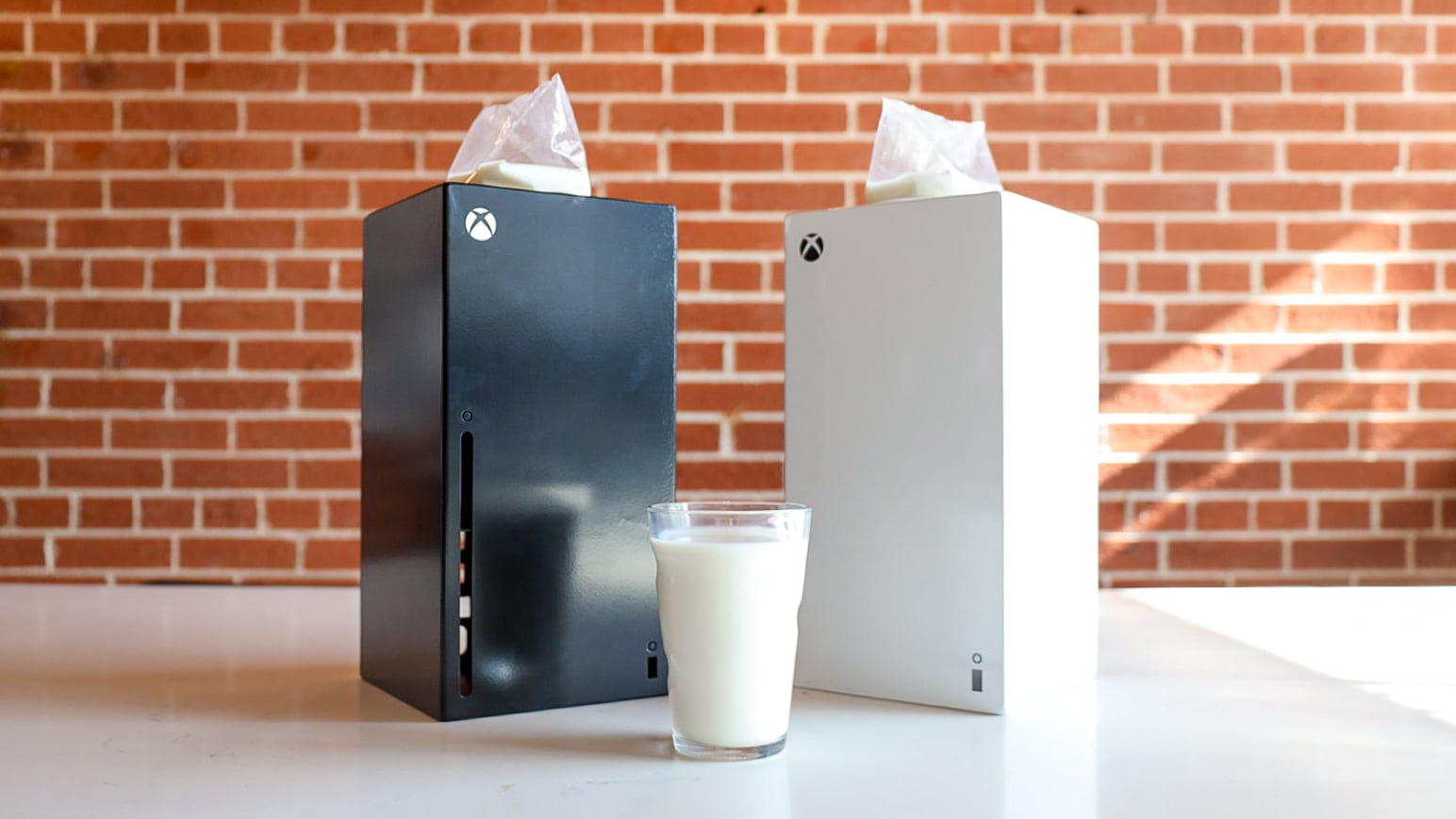 El porta sachet de leche de Xbox Canada