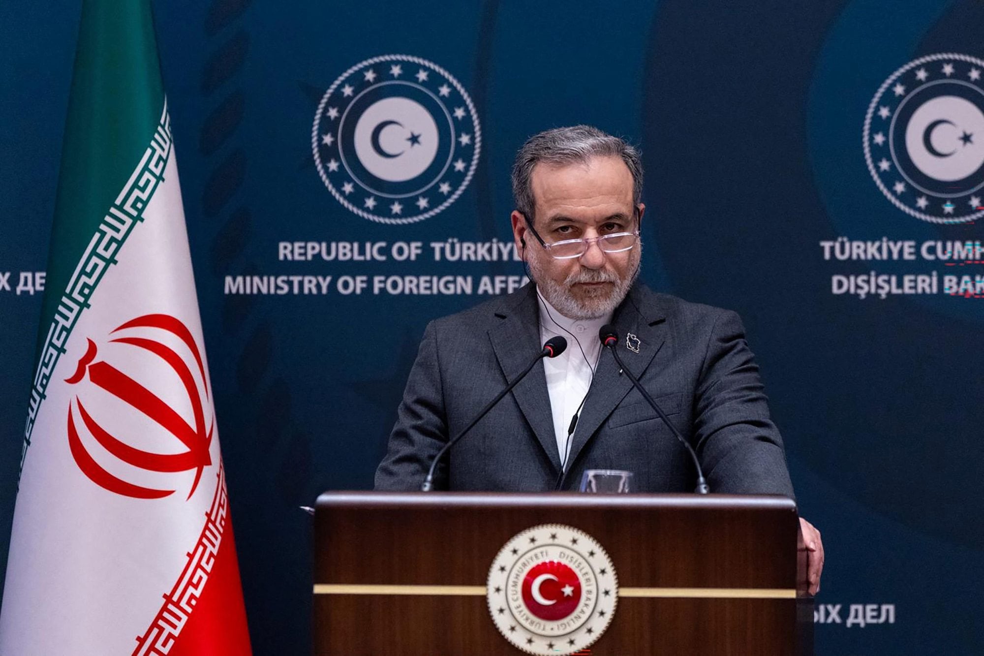 El canciller iraní, Abbas Araqchi