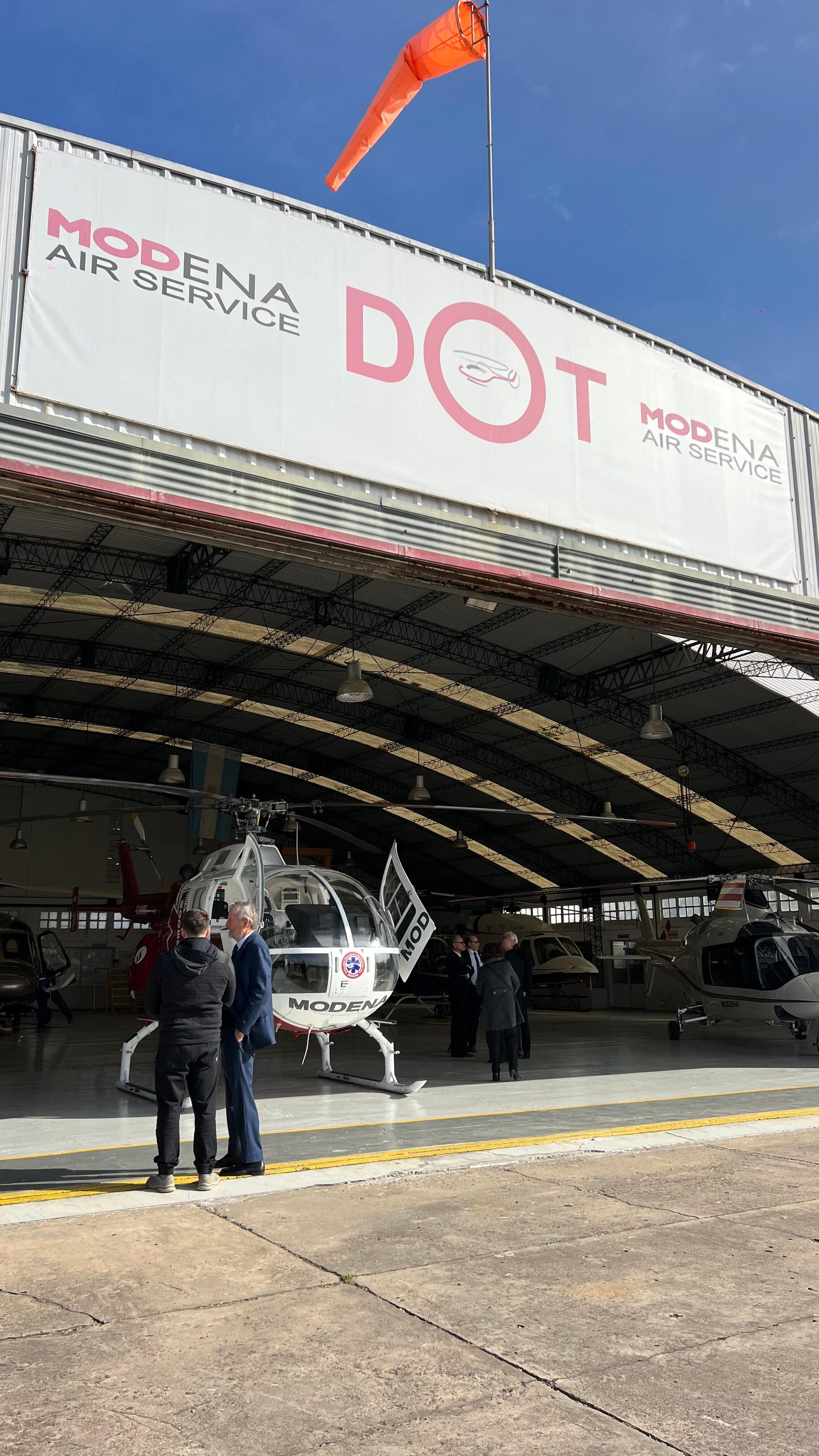 La sede de Modena Air Service en Don Torcuato