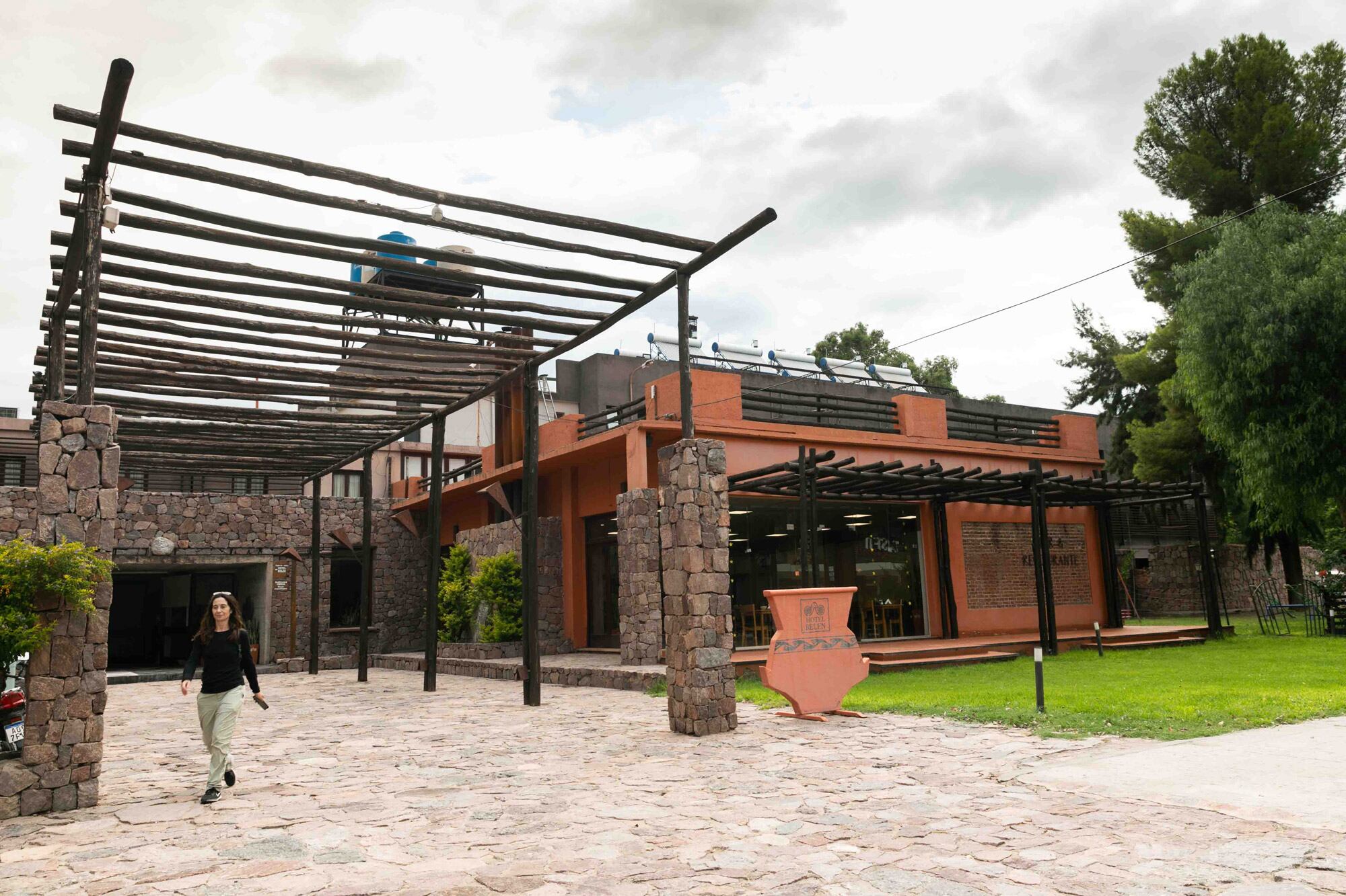 La amplitud del Hotel Belén.