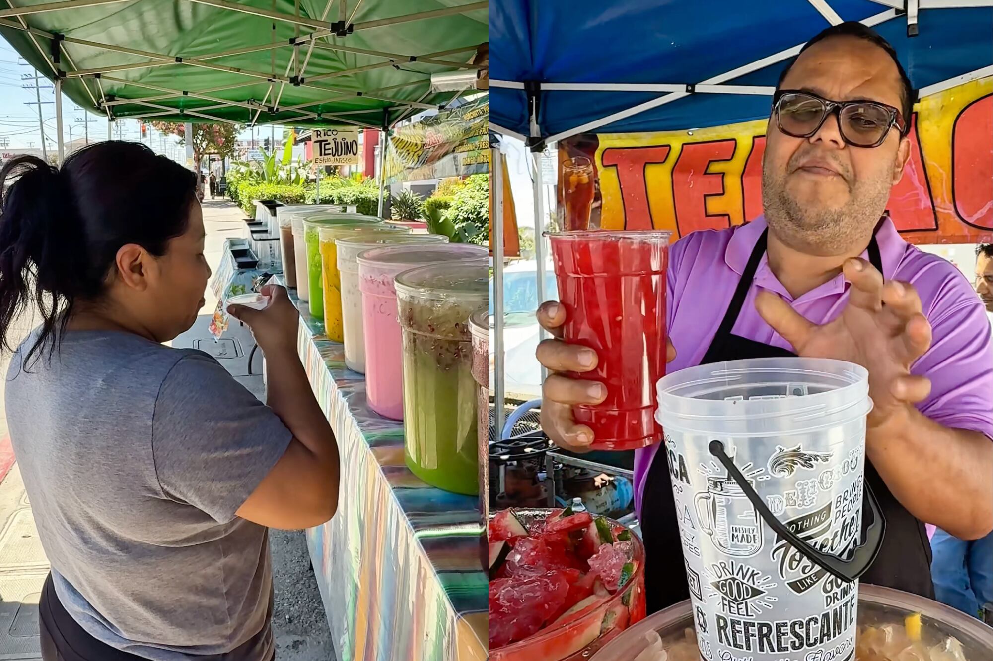 El puesto viral se esconde detrás de un Carl’s Jr. y un Chase Bank