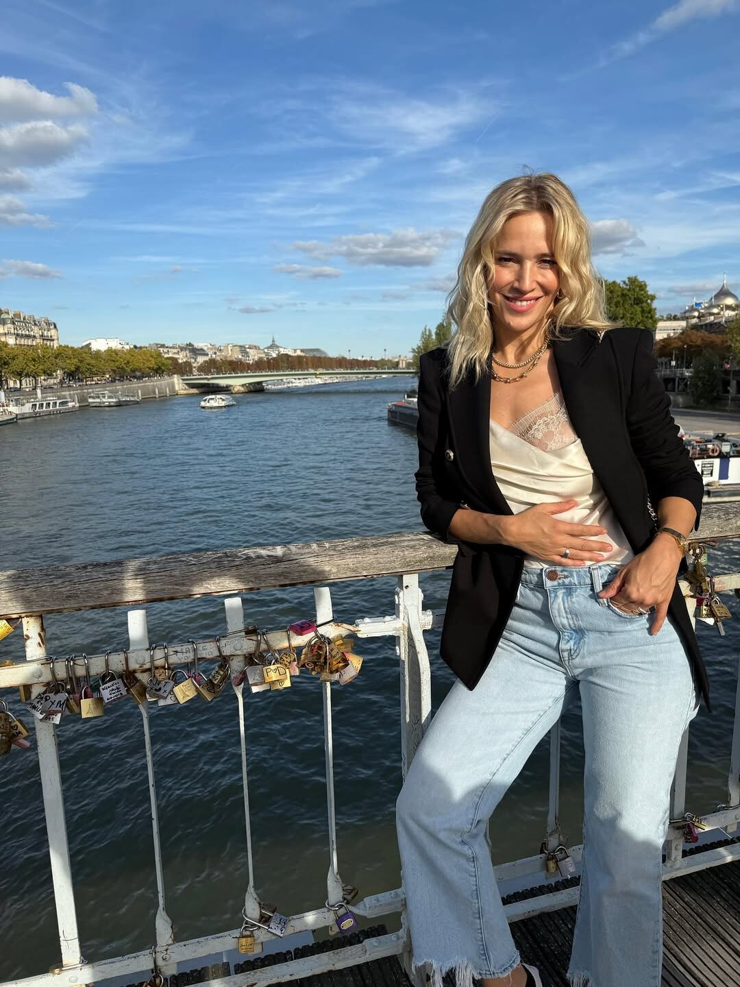 La argentina se robó todas las miradas en París (Foto: @luisanalopilato)
