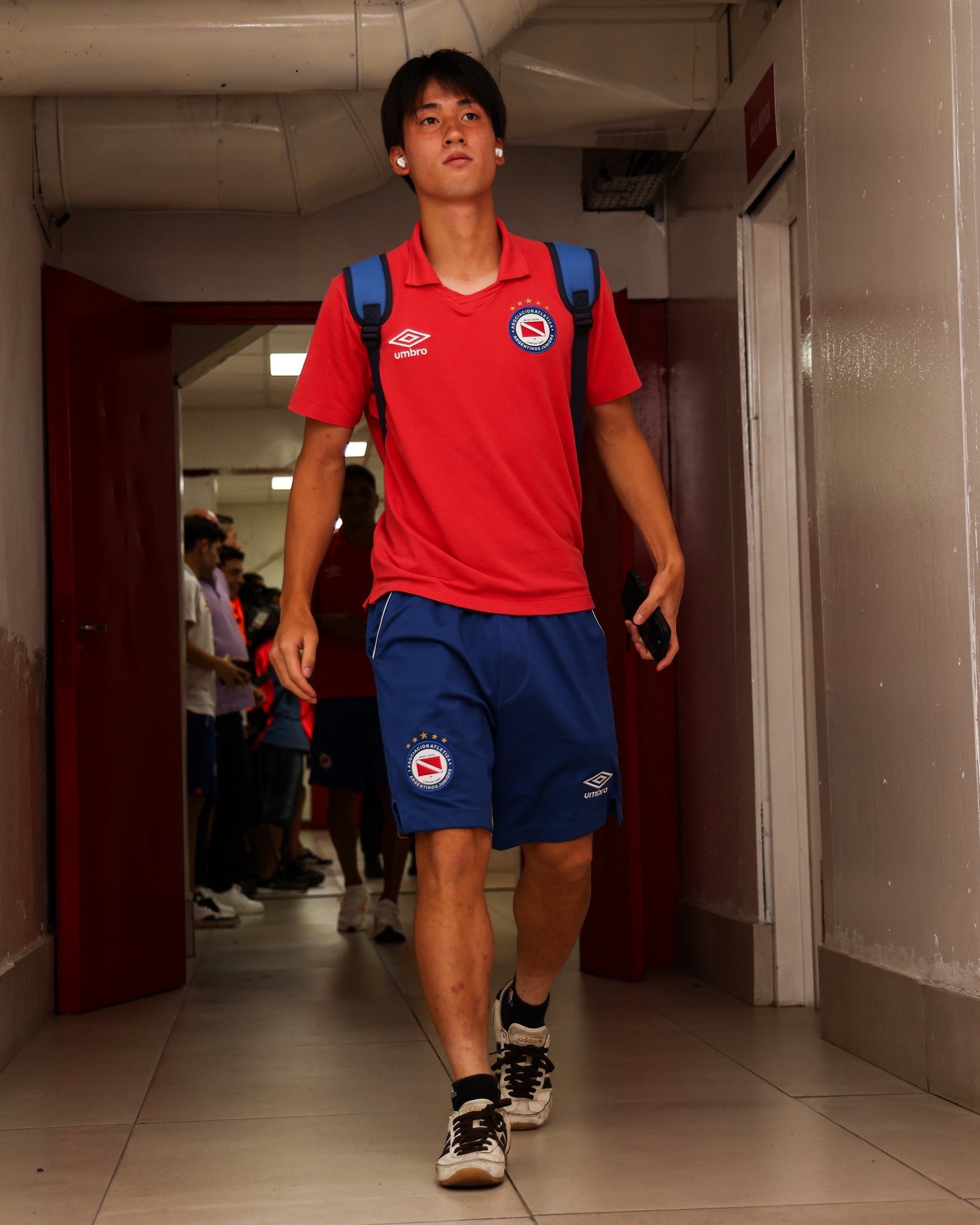 Ryoga Kida, antes de su debut en La Paternal