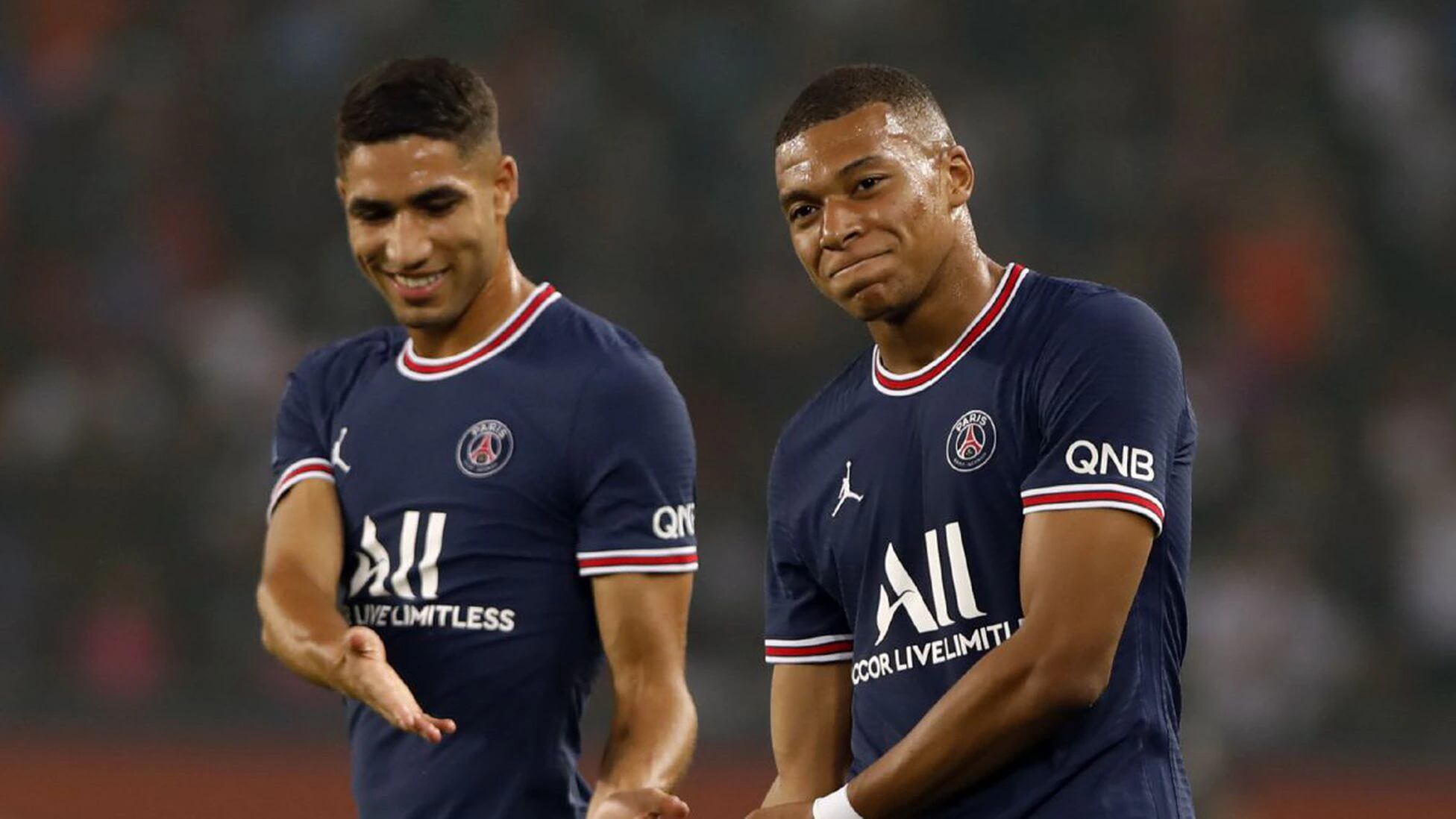 Hakimi y un Mundial de dos caras: capitán del sueño de Marruecos, a juicio por violación y silbado 9 Hakimi y Mbappé, compañeros y amigos en PSG. Kiki podría ser citado como testigo en el juicio.