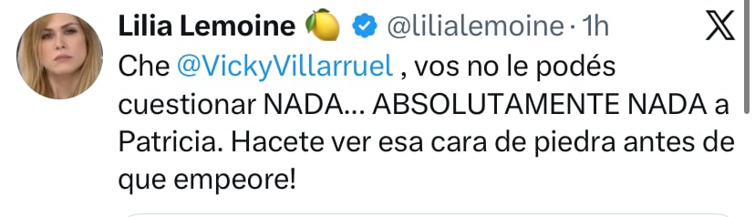 El posteo de Lemoine