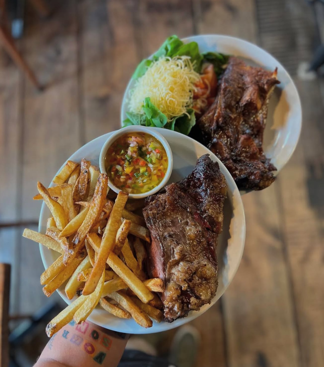 El asado, uno de los infalibles de Mil Copas