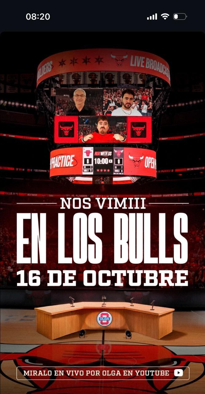 Adrián Paenza se unirá a Granados y Friedman en la transmisión desde el estadio de los Bulls en Chicago (Foto: Instagram @sonequevolaba)