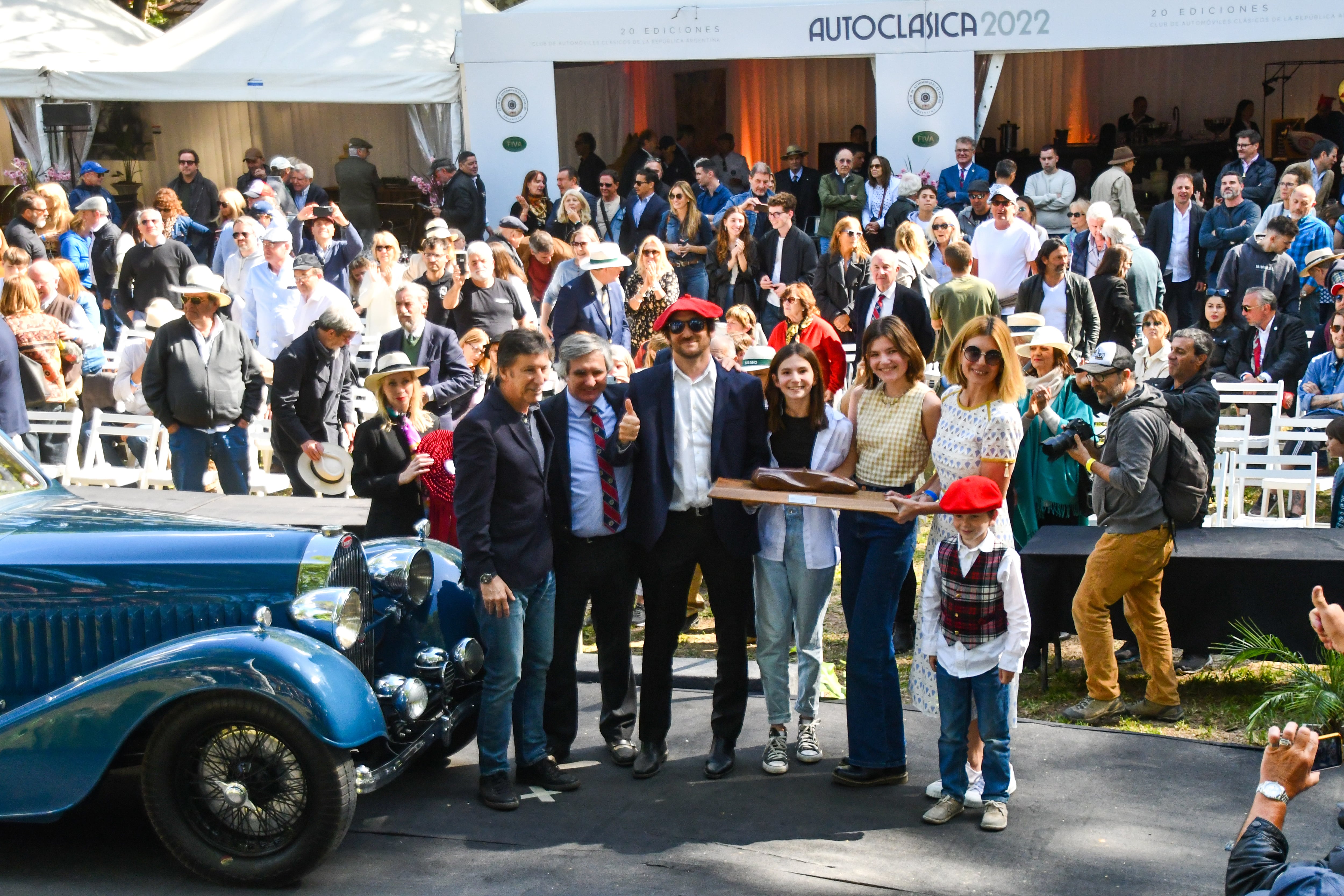 La pasión por los autos, una herencia familiar.