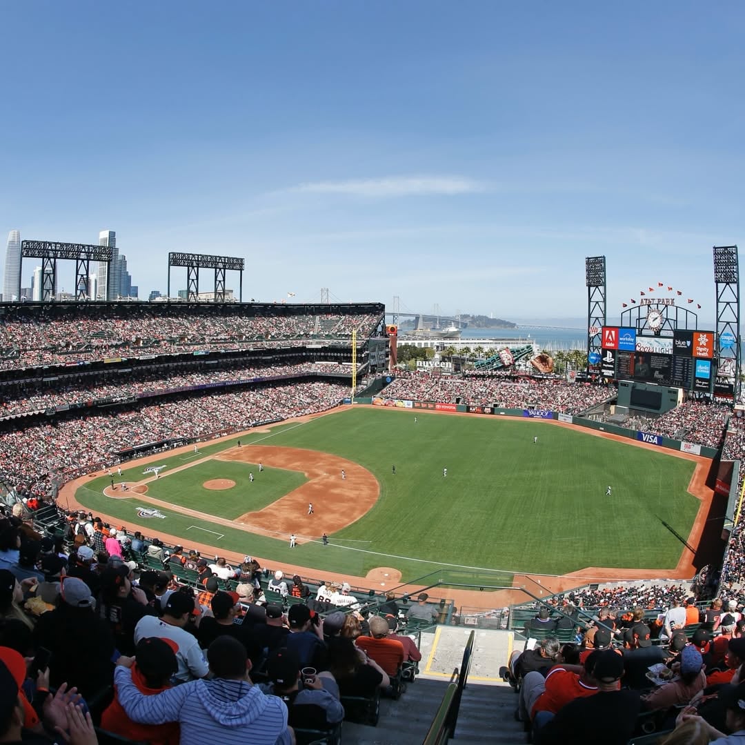 El Oracle Park, casa de los Giants de San Francisco, fue inaugurado en el 2000