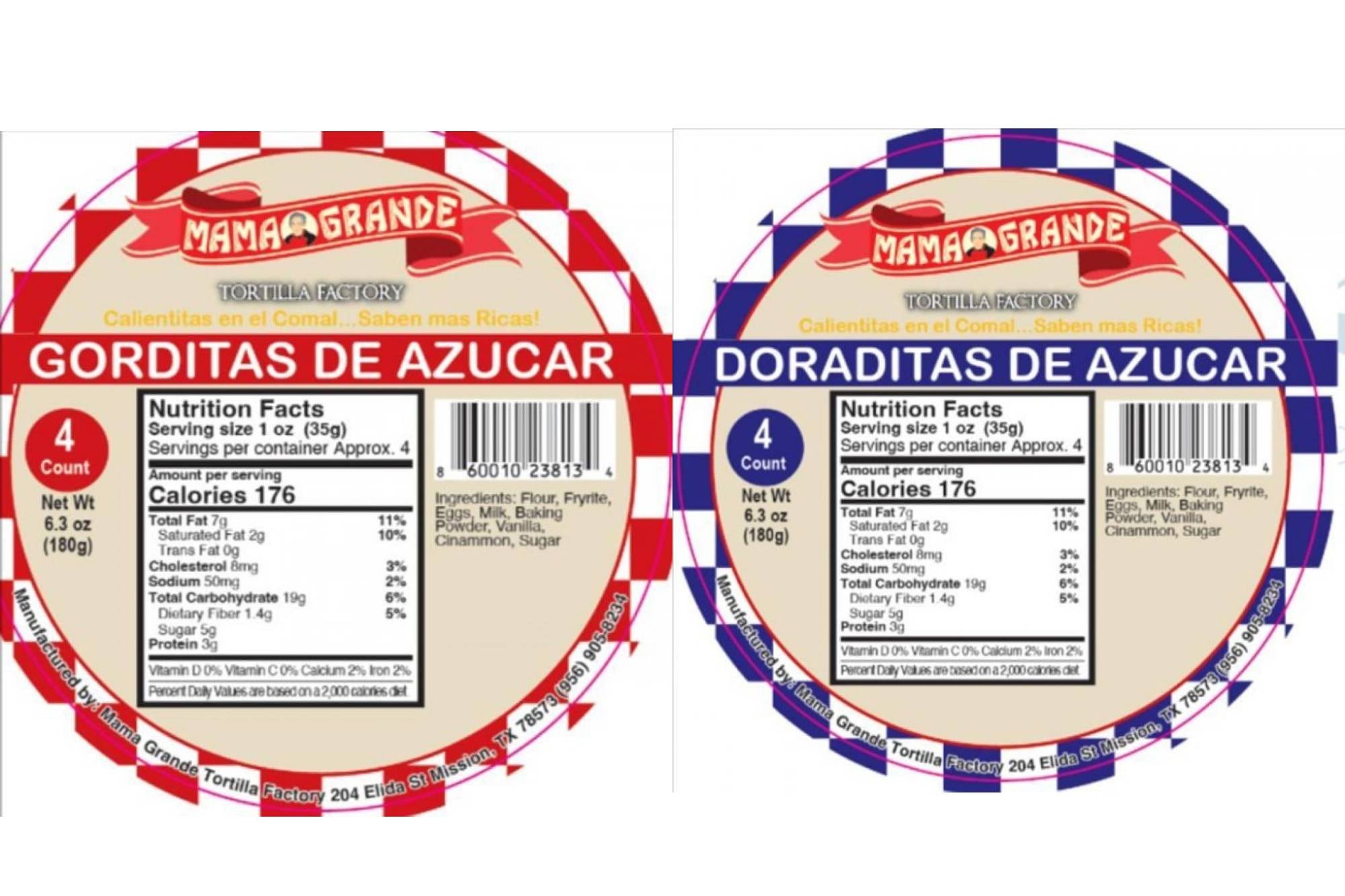 Los artículos afectados poseen los códigos exactos UPC 860010238134 y 5901234123457 en sus bolsas de plástico