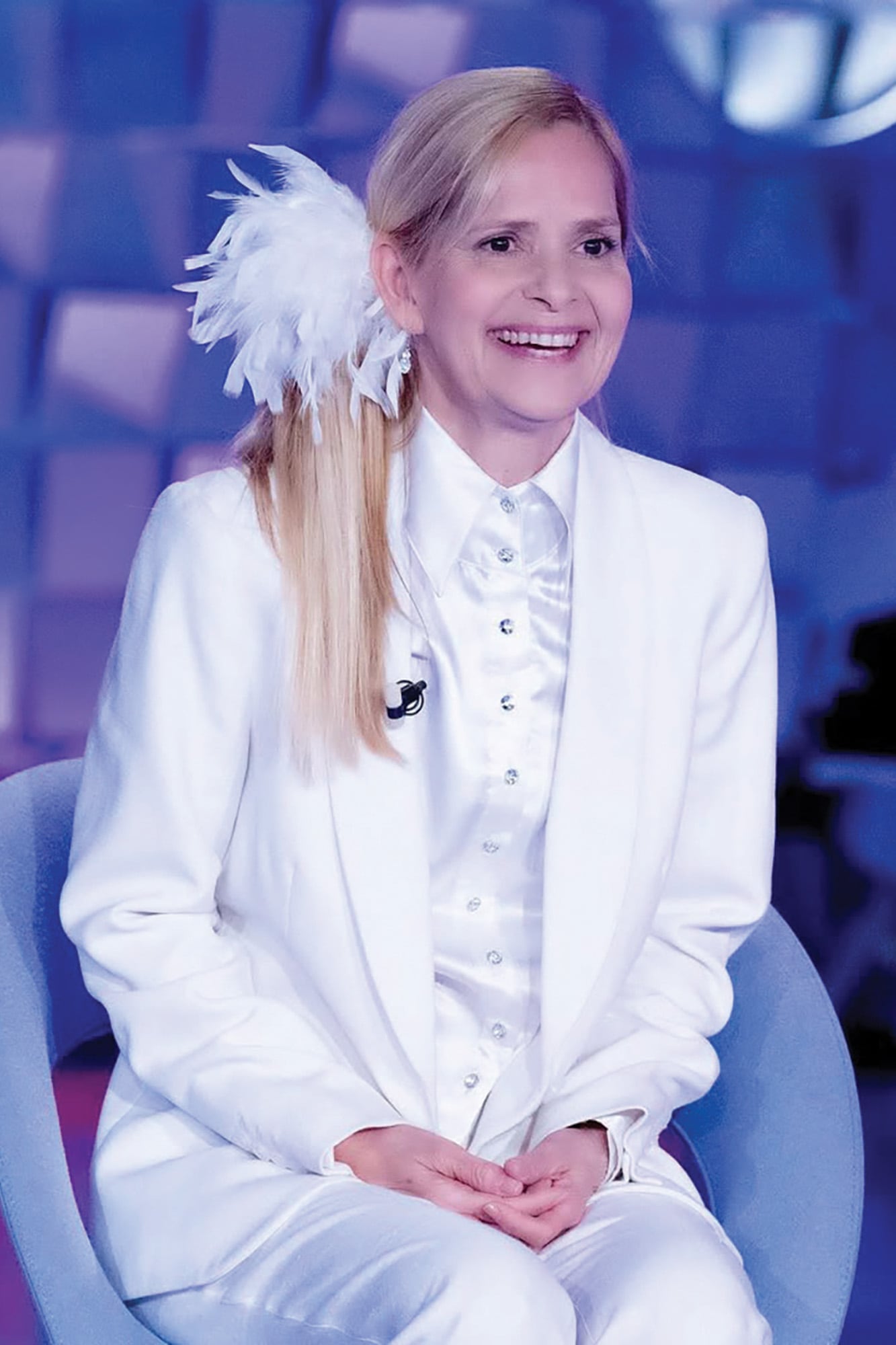 En 2023 y hasta marzo de 2024, Grecia –que enamoró
al mundo con sus telenovelas– participó en el reality show
italiano Grande Fratello, donde fue elegida varias veces como
una de las compañeras favoritas.