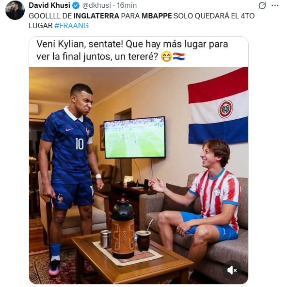 Francia empezó perdiendo y Mbappé fue el foco de los memes