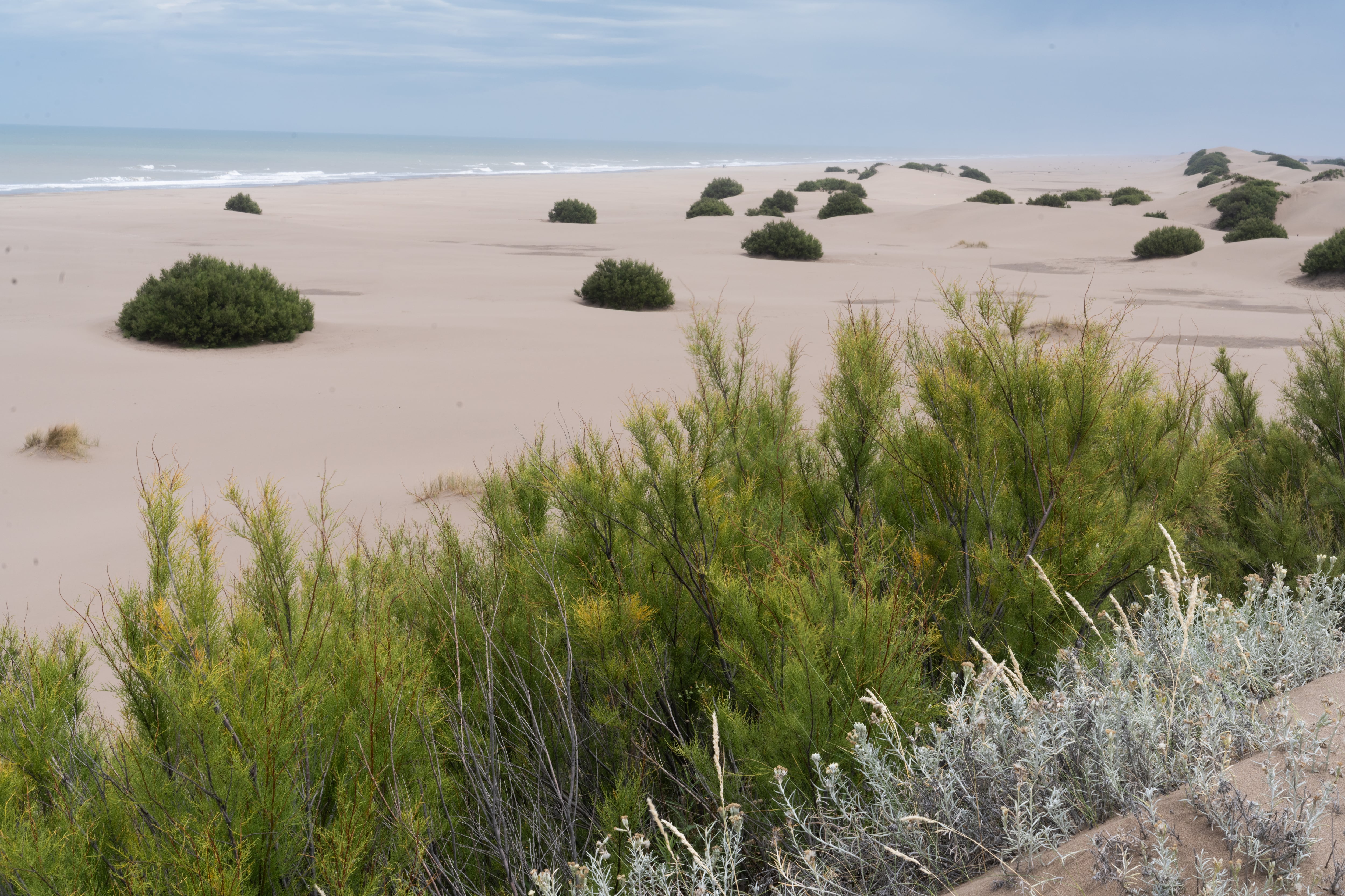 Las playas de Reta son amplias.