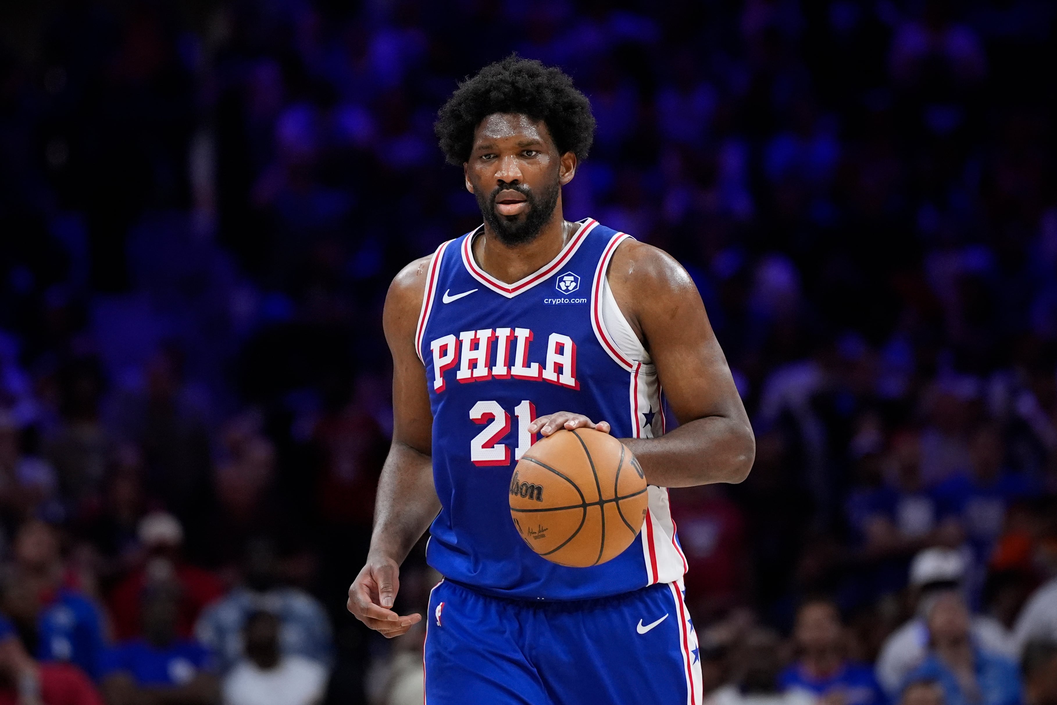 Joel Embiid jugador de Philadelphia 76ers