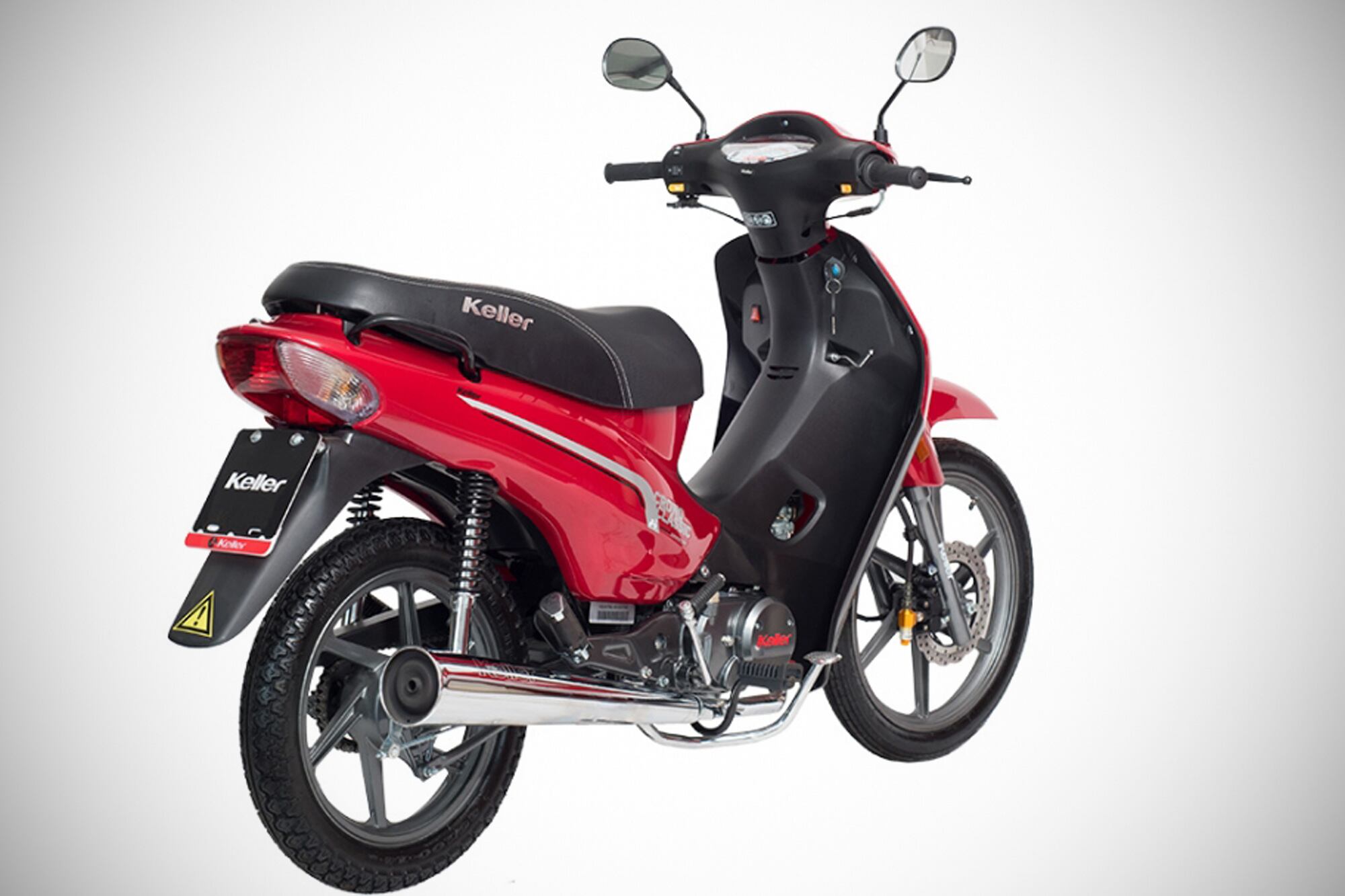 ¿Cuánto cuesta la transferencia de una moto usada? 7 La Keller 110-8 completó el podio