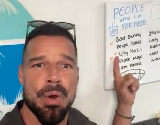 El cantante se tomó con humor la situación