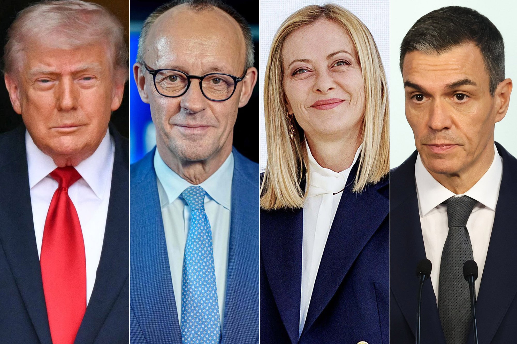 Trump redobla sus ataques contra los líderes europeos y recrudece la crisis con los aliados de la OTAN