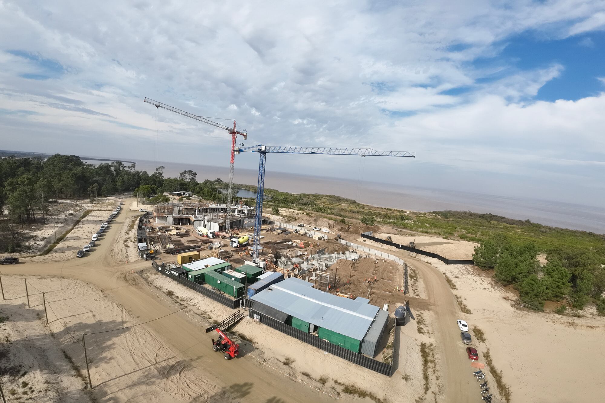 El proyecto se está construyendo sobre un predio de 500 hectáreas