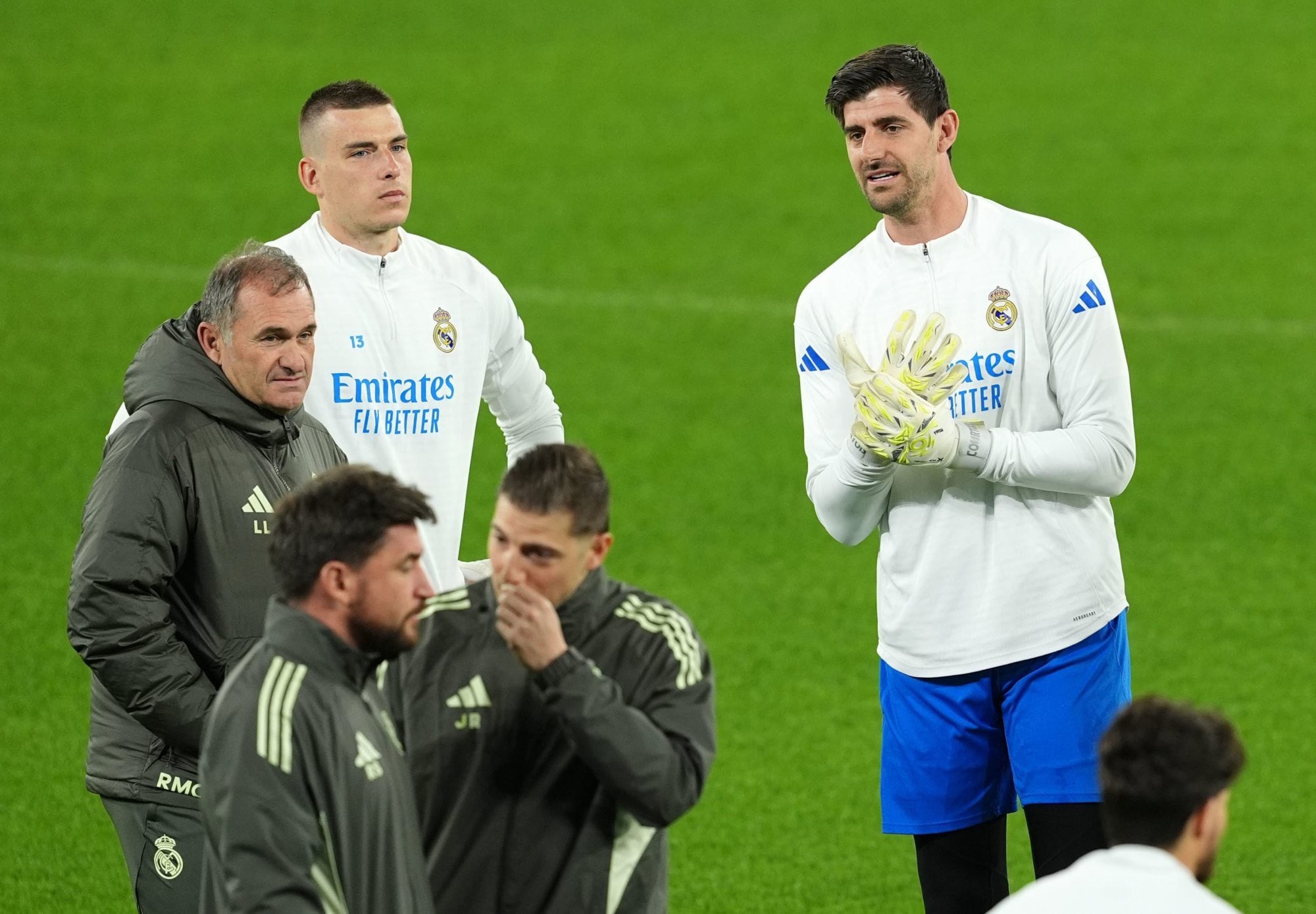 Real Madrid descansa en las manos de Courtois y de su reemplazo Lunin para despejar el camino en la Champions League