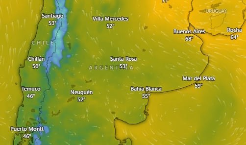 Hay alerta naranja y amarilla por tormentas, nevadas y vientos para este martes 21 de abril: las provincias afectadas