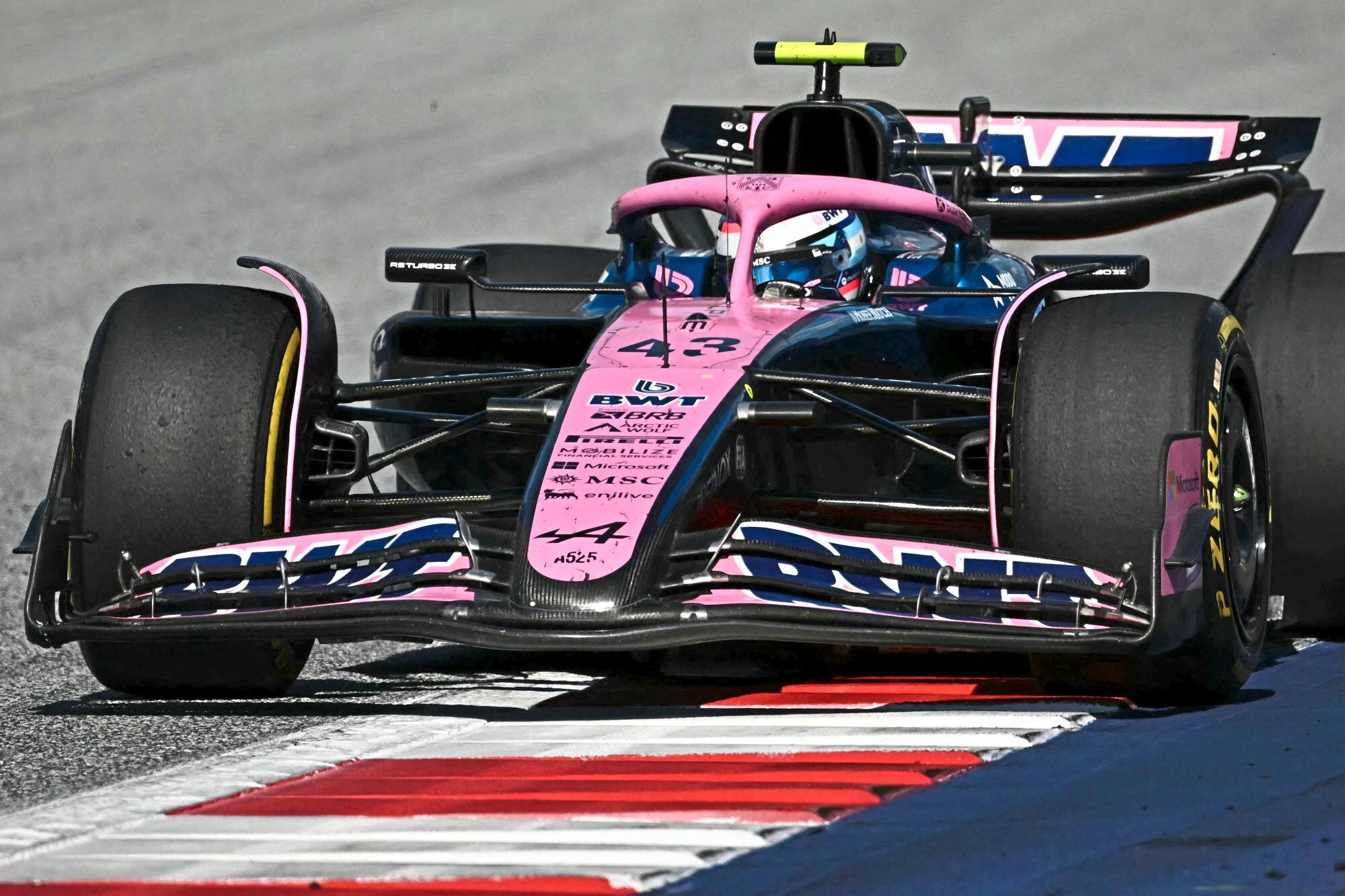 Colapinto se queja de lo mismo que Gasly sobre el auto: inestabilidad y reacciones bruscas en curvas de media y alta velocidad