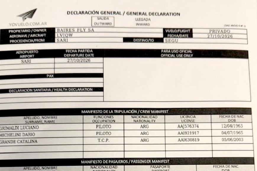 Declaración General