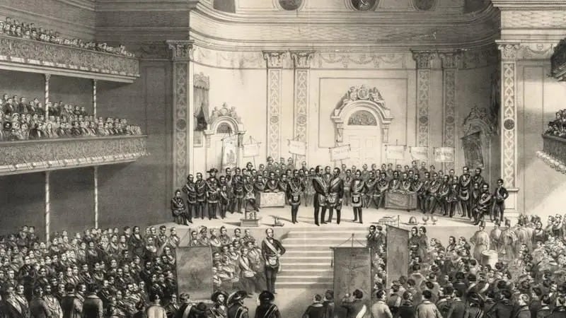 Juárez perteneció a una logia local de los masones, algo que le atrajo críticas desde entonces