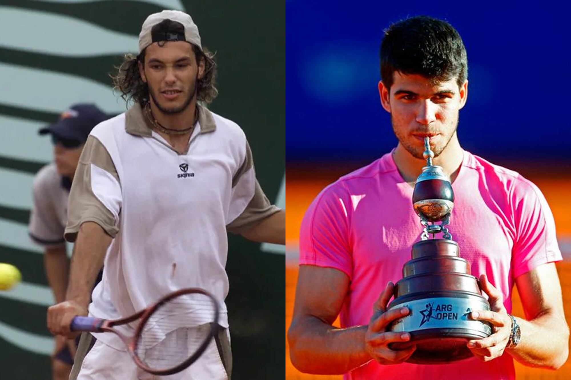 José Acasuso, con 18 años y cuatro meses, es el jugador más joven de la historia en acceder a la final del Argentina Open; el español Carlos Alcaraz, campeón en 2023, es el tercero en la lista