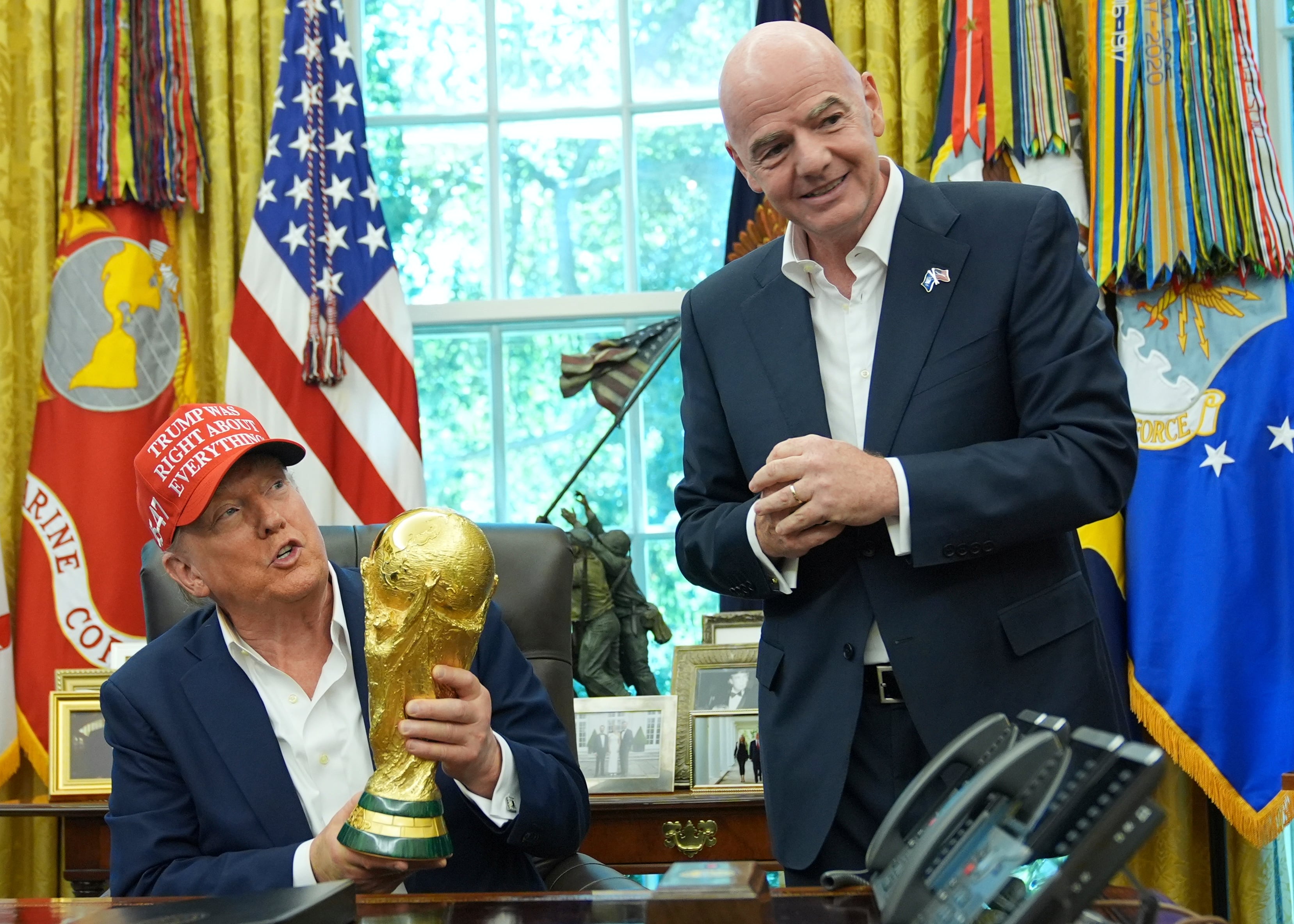El gobierno de Trump podría avanzar con redadas en el Mundial 2026