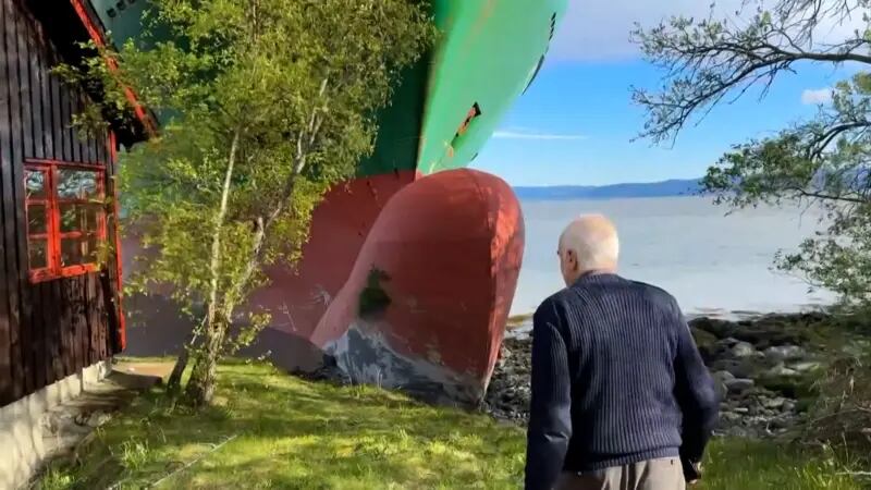 Helberg describió al barco como un