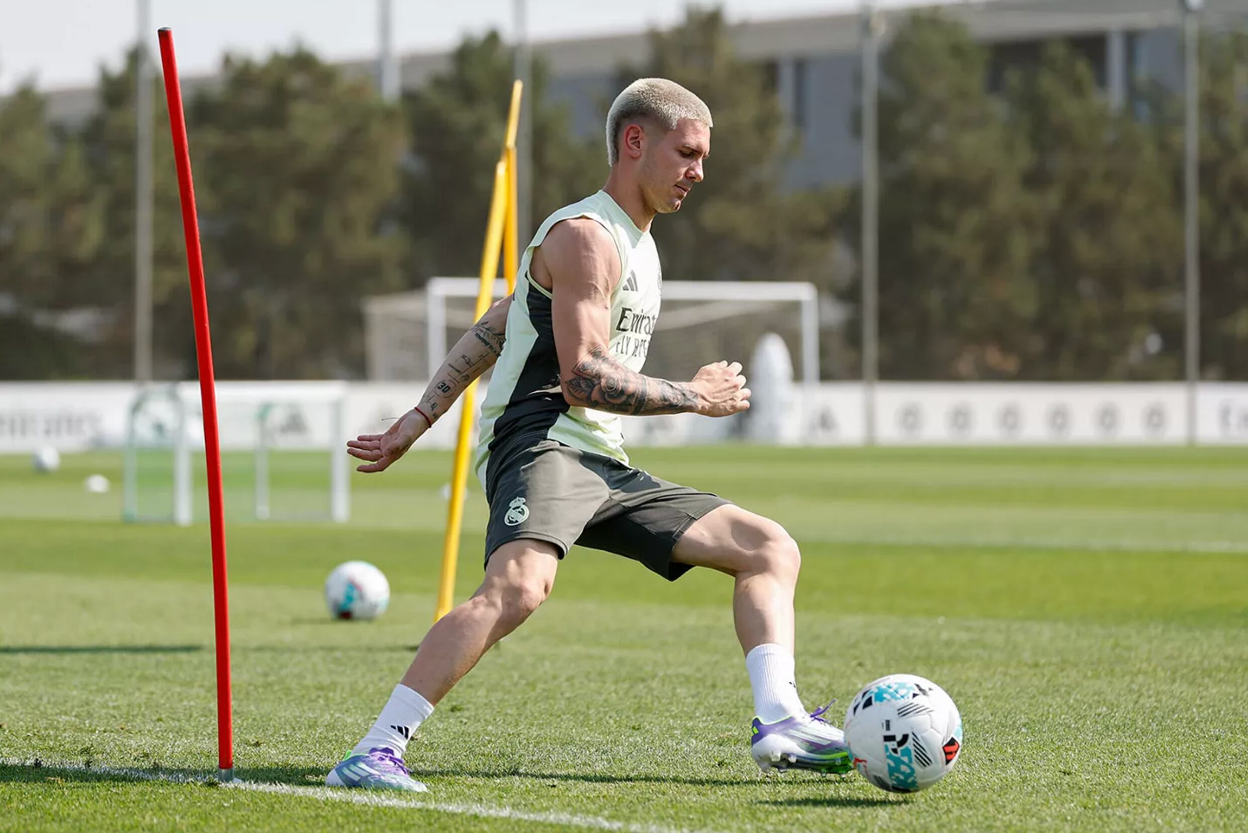 Franco Mastantuono destacó el impacto por la intensidad y su gratitud por la bienvenida de Xabi Alonso y el plantel.