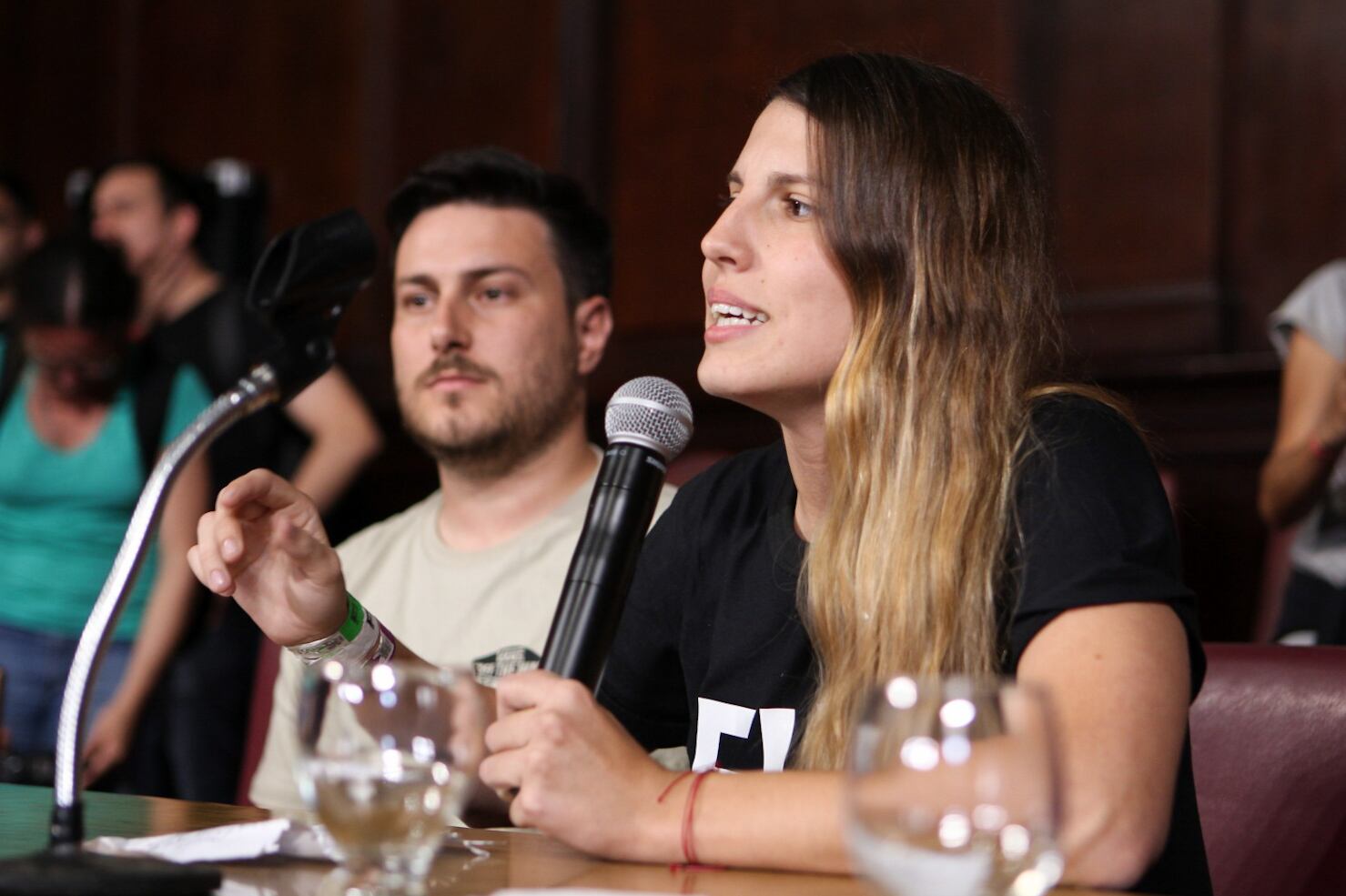 Marcha universitaria.  Quién es Piera Fernández de Piccoli, el rostro y la voz de la FUA que enfrenta el modelo libertario