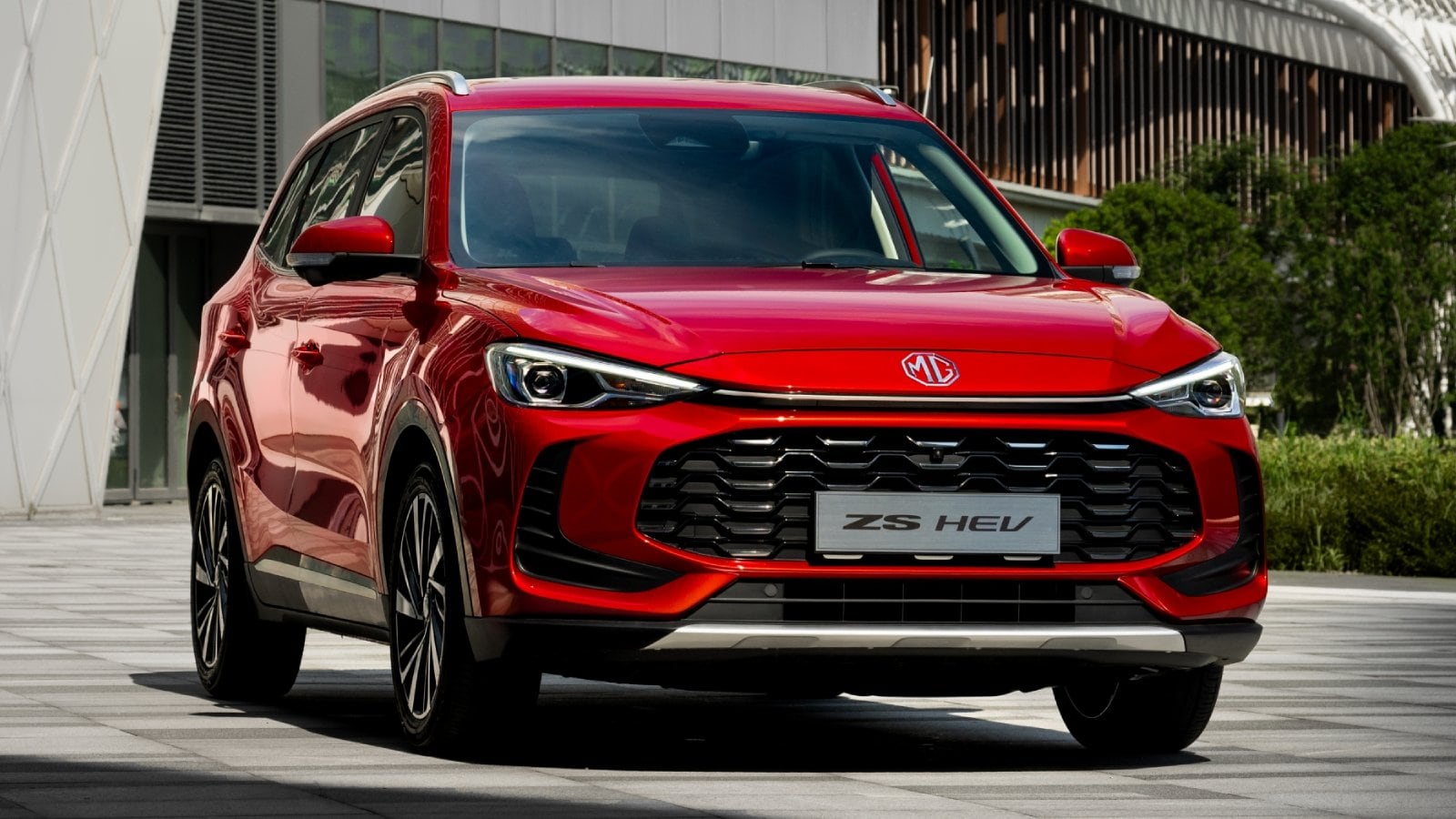 El MG ZS HEV, un SUV compacto e híbrido