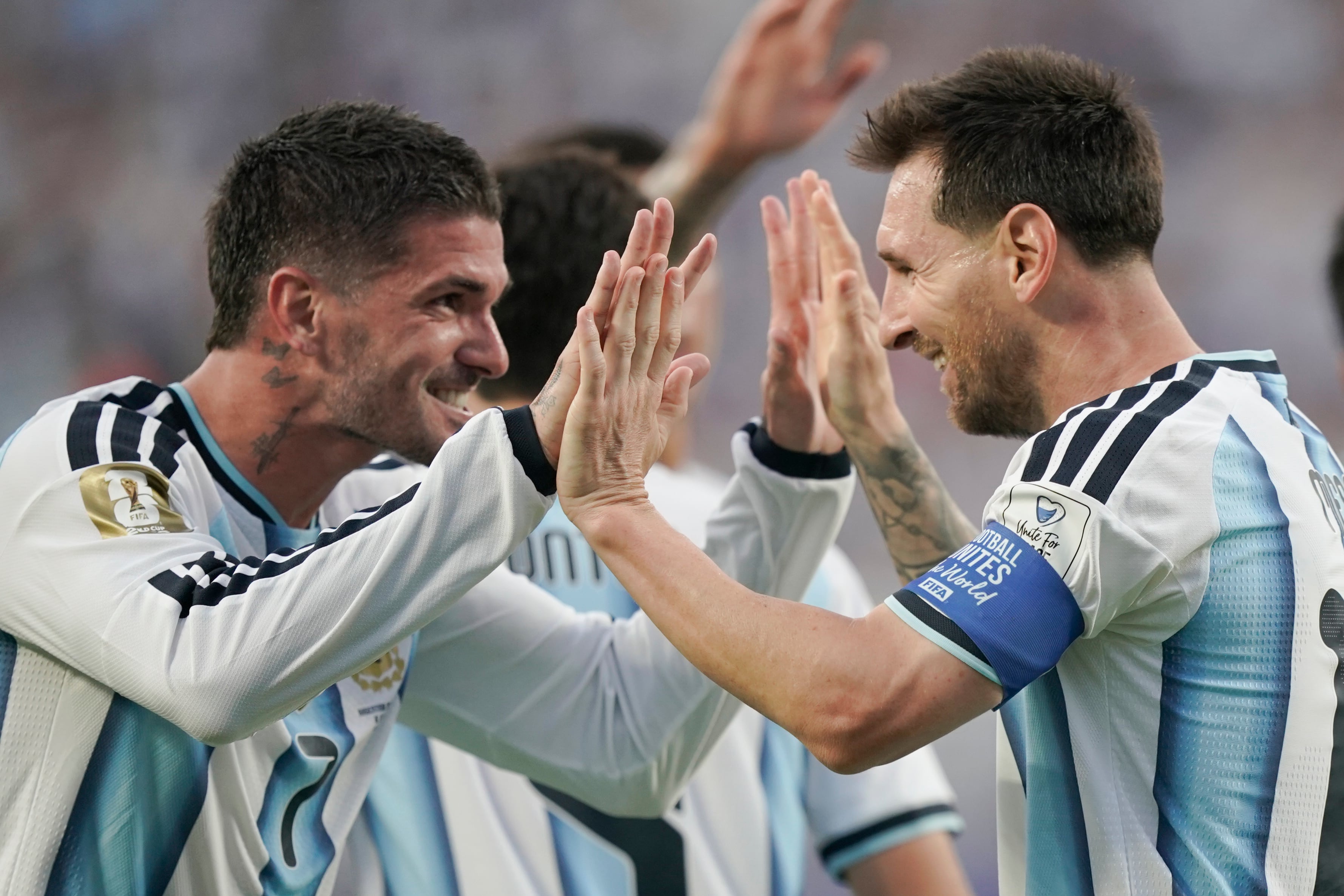 La selección argentina defiende el título que logró en Qatar 2022