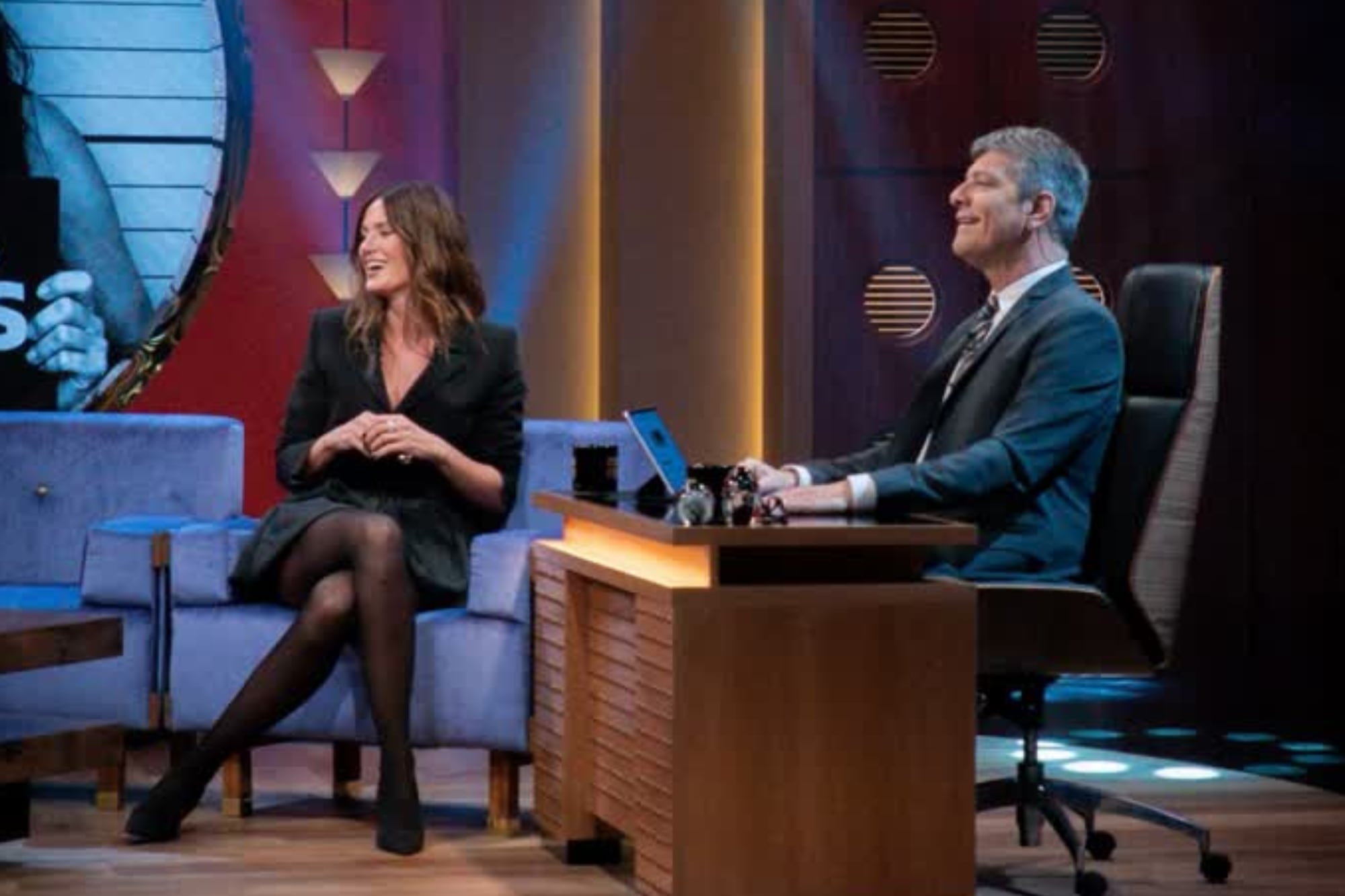 Paula Chaves visitó a Mario Pergolini en Otro día perdido (Foto: eltrece)