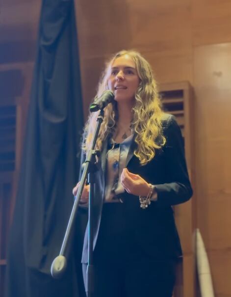 Carolina Renaud, de ConstelAr, es una de las impulsoras del proyecto