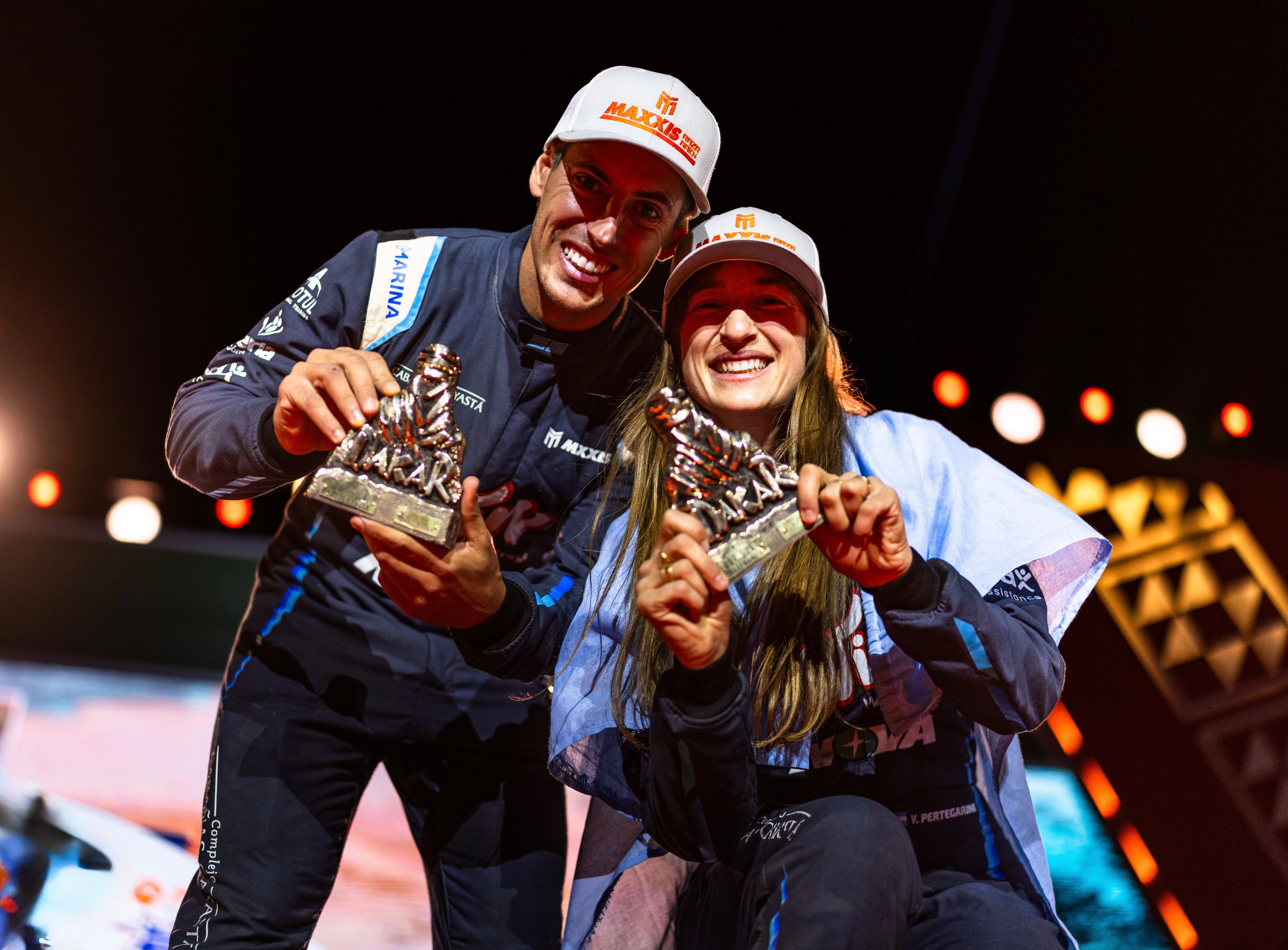 Nicolás Cavigliasso y Valentina Pertegarini