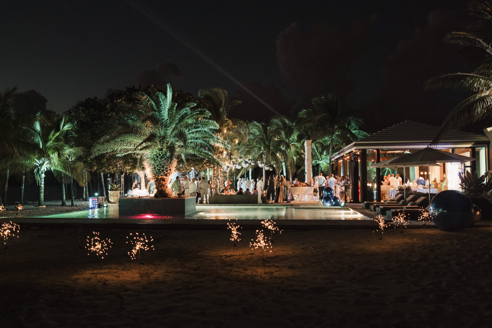Vista de uno de los espacios elegidos para celebrar la fiesta caribeña